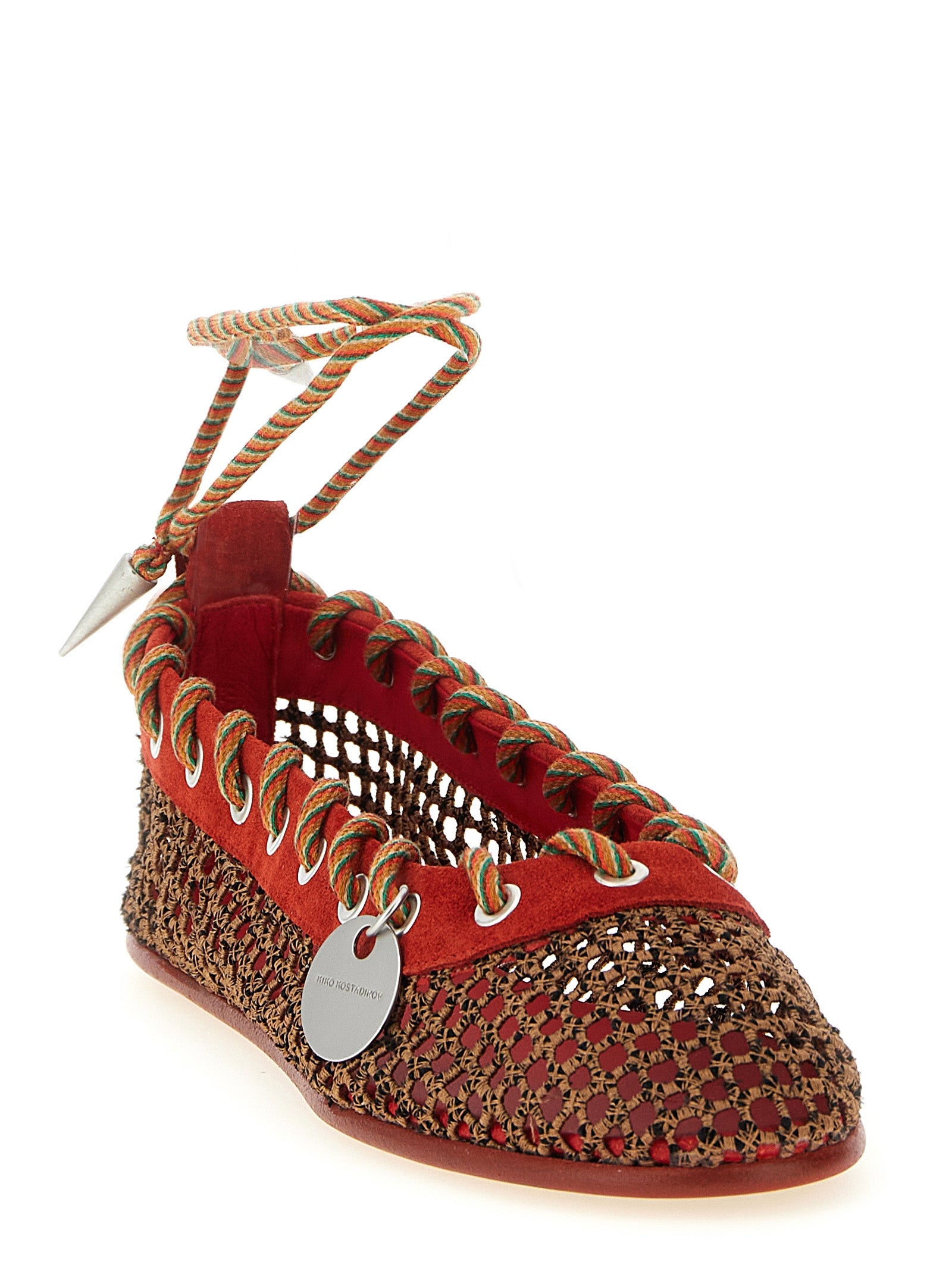 Kiko Kostadinov Multicolor Polyester Ballet Women's Flats