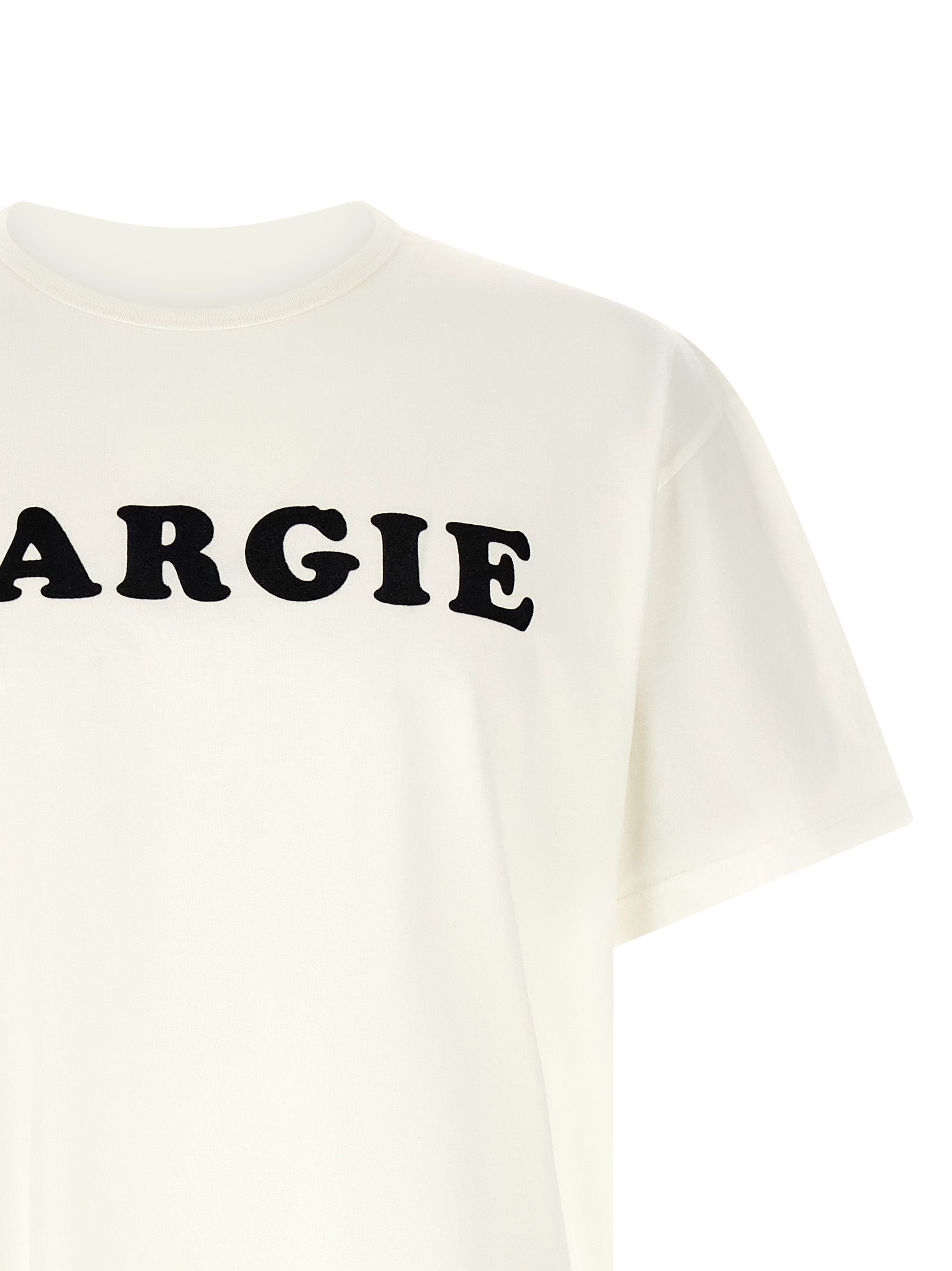 MM6 Maison Margiela White Cotton Men's T-Shirt