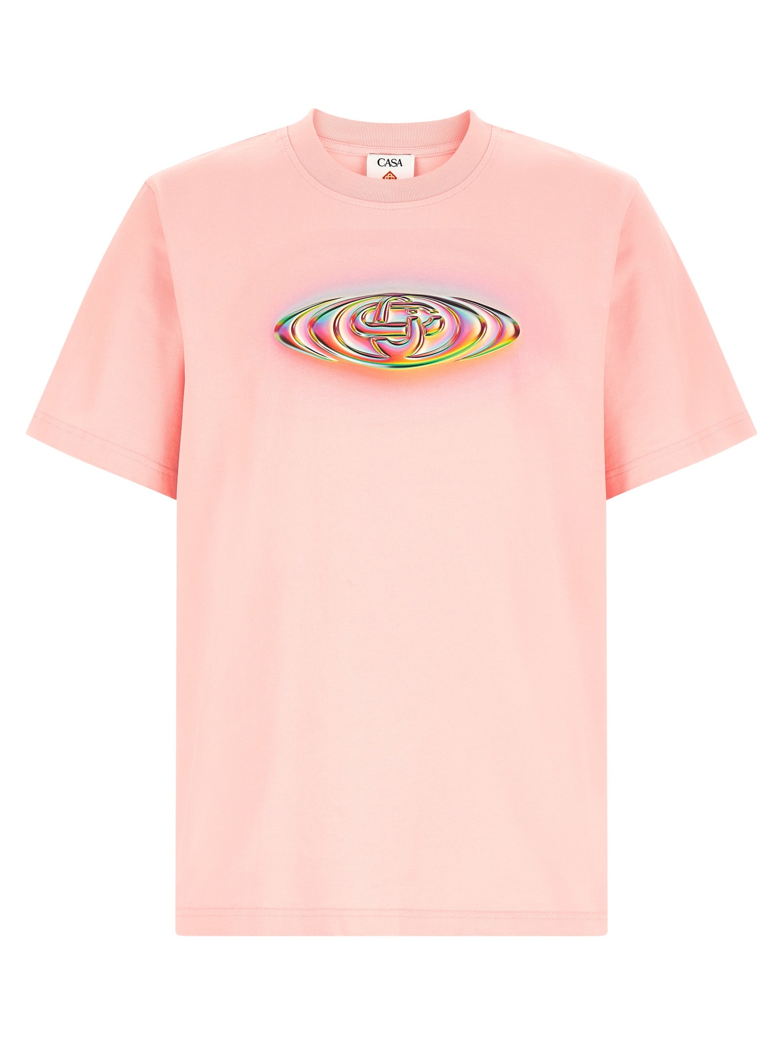 Casablanca Multicolor Organic Cotton Men's T-Shirt