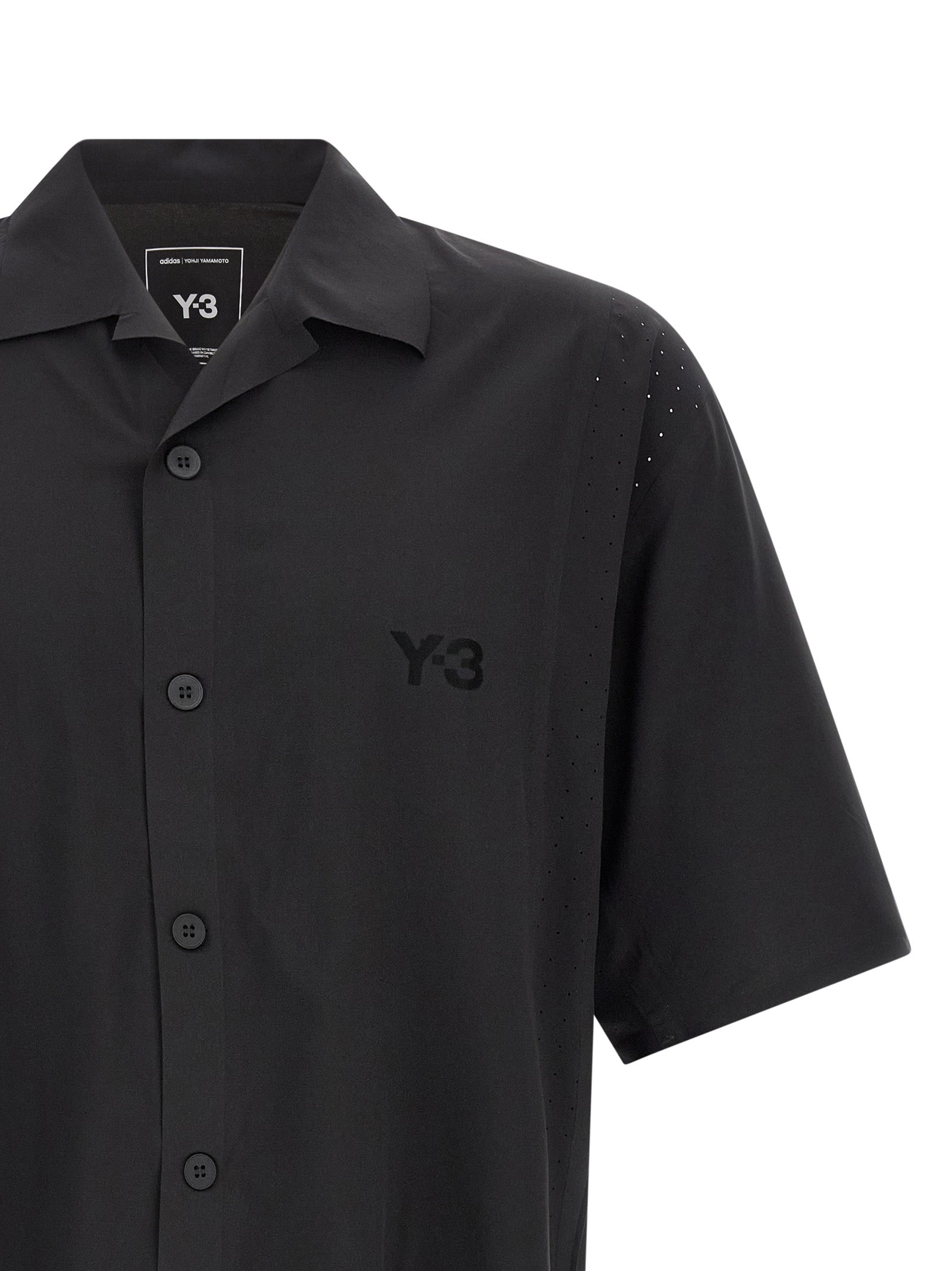 Y-3 Black Polyester Men's Blouse