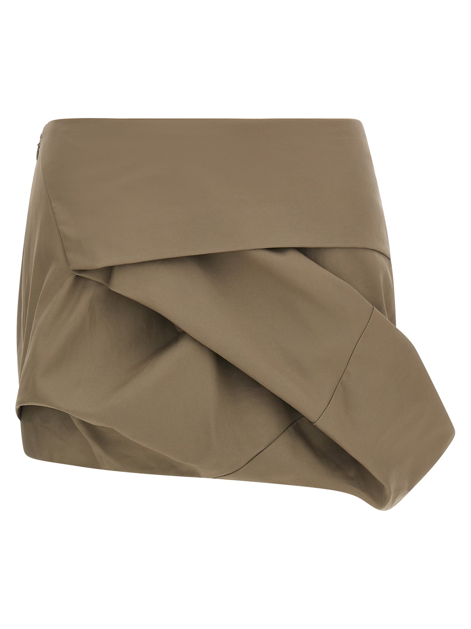 Entire Studios Gray Cotton Long Women's Skirt