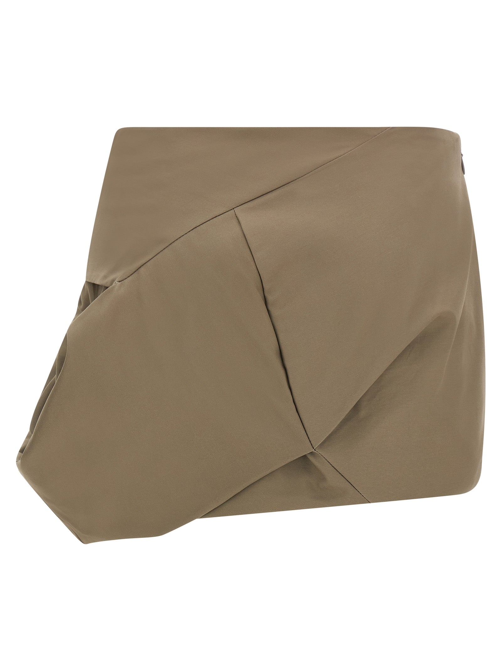 Entire Studios Gray Cotton Long Women's Skirt