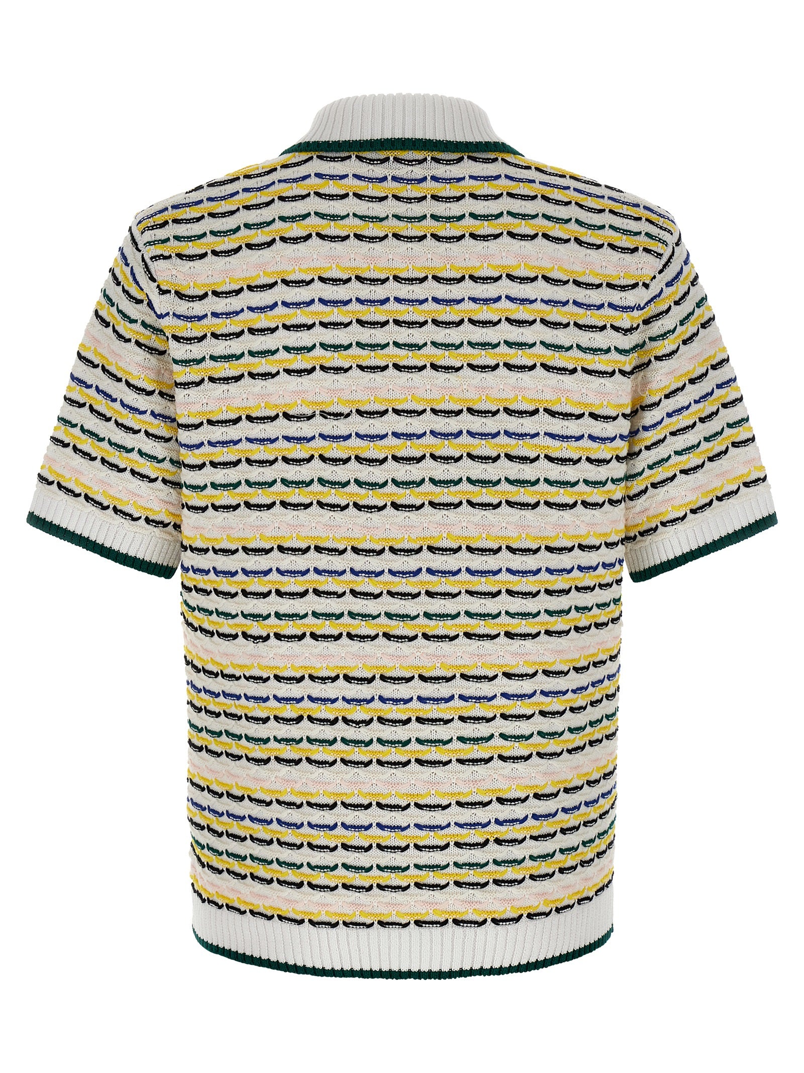 Casablanca Multicolor Cotton Polo Men's Shirt