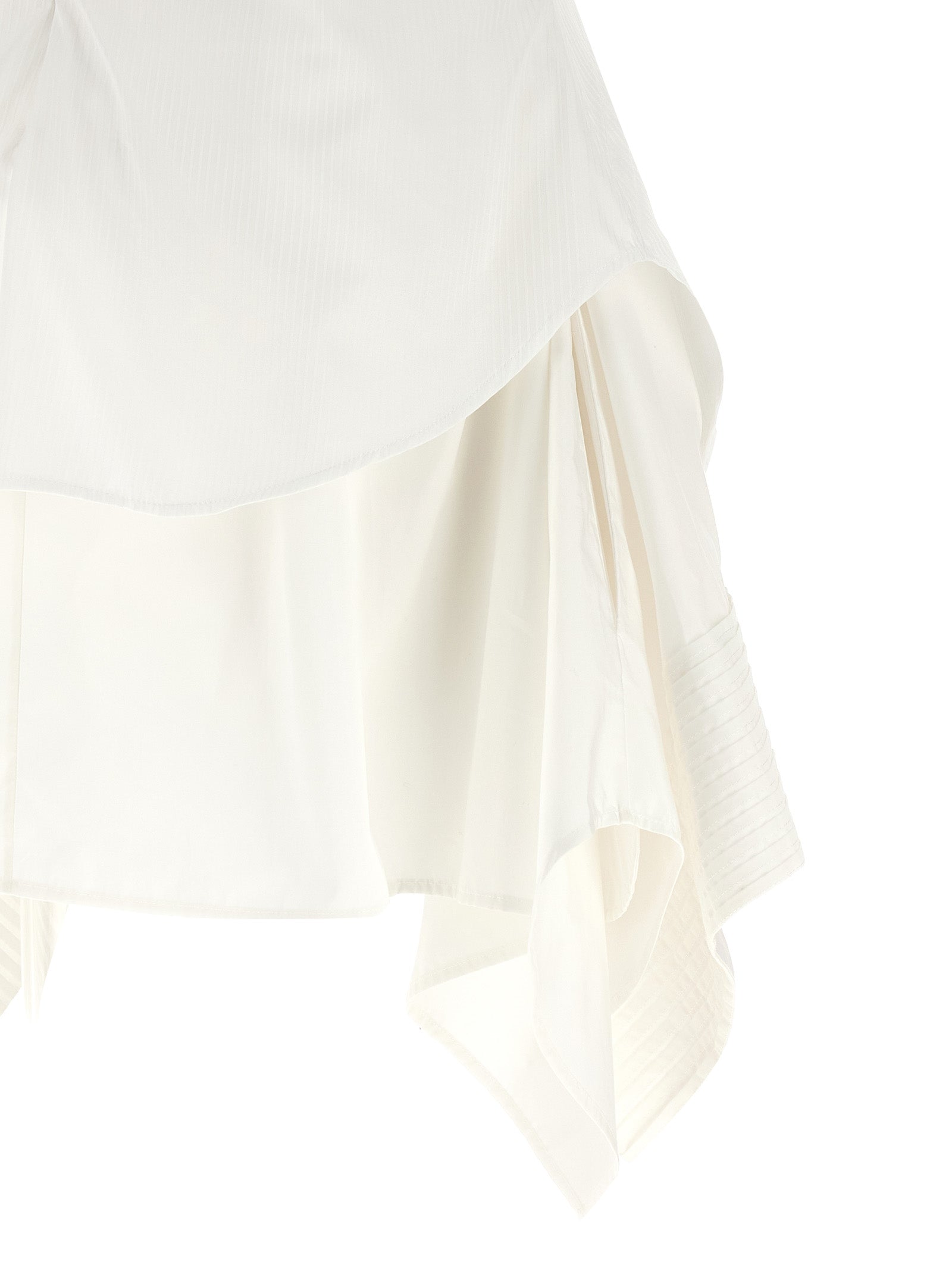 Alexander McQueen White Cotton Short Women's Dress