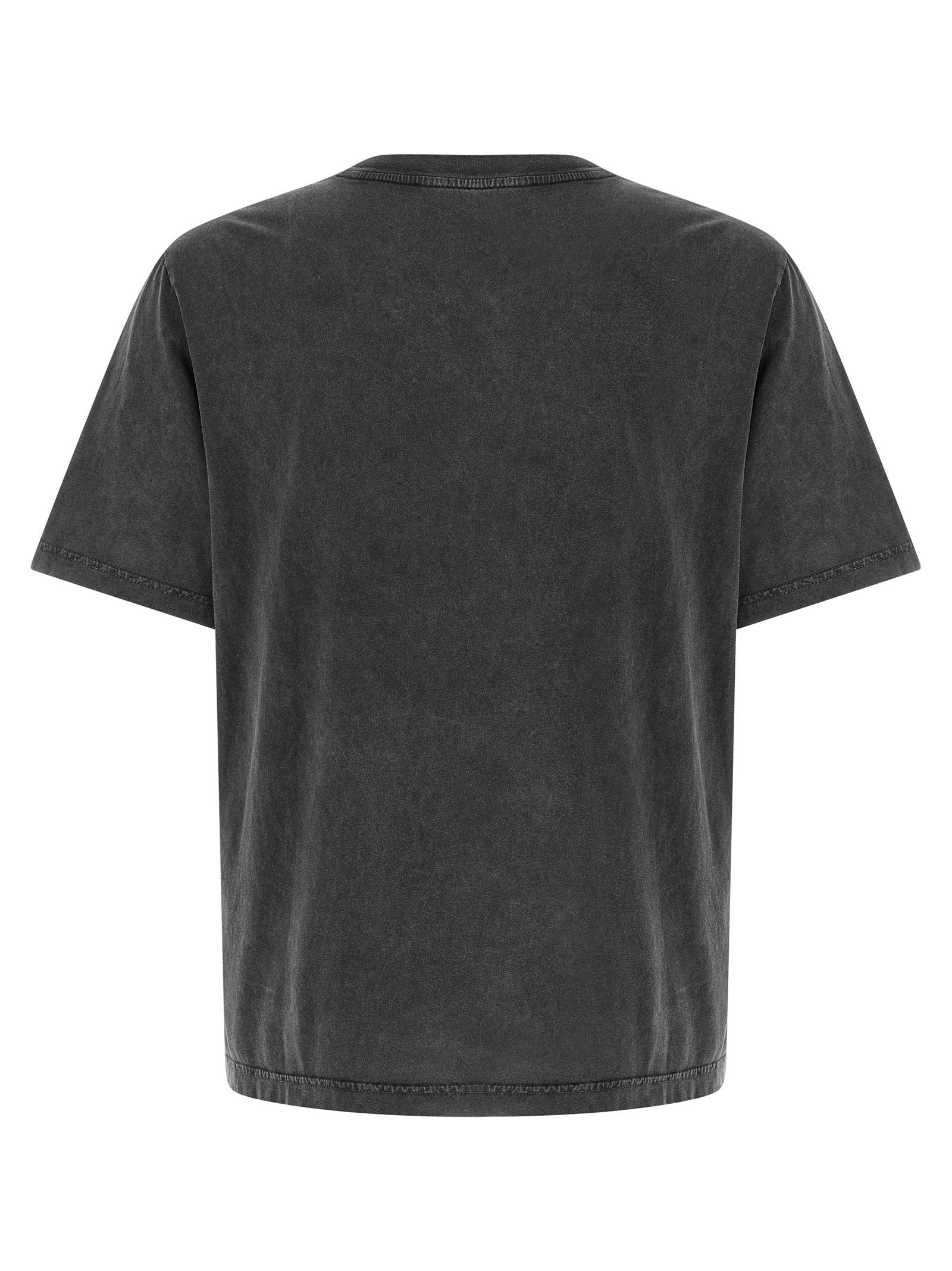 Maison Kitsuné Black Organic Cotton Men's T-Shirt