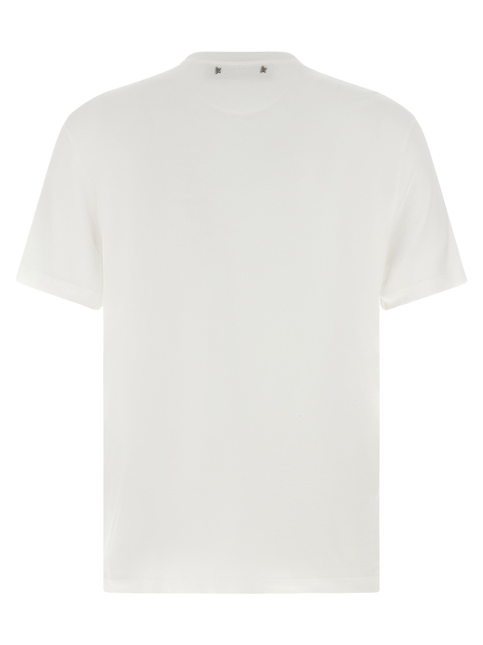 Golden Goose White Lyocell Men's T-Shirt