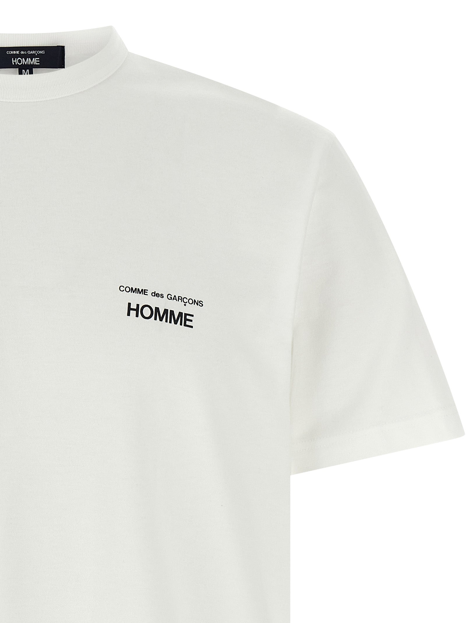Comme Des Garçons White Cotton Men's T-Shirt