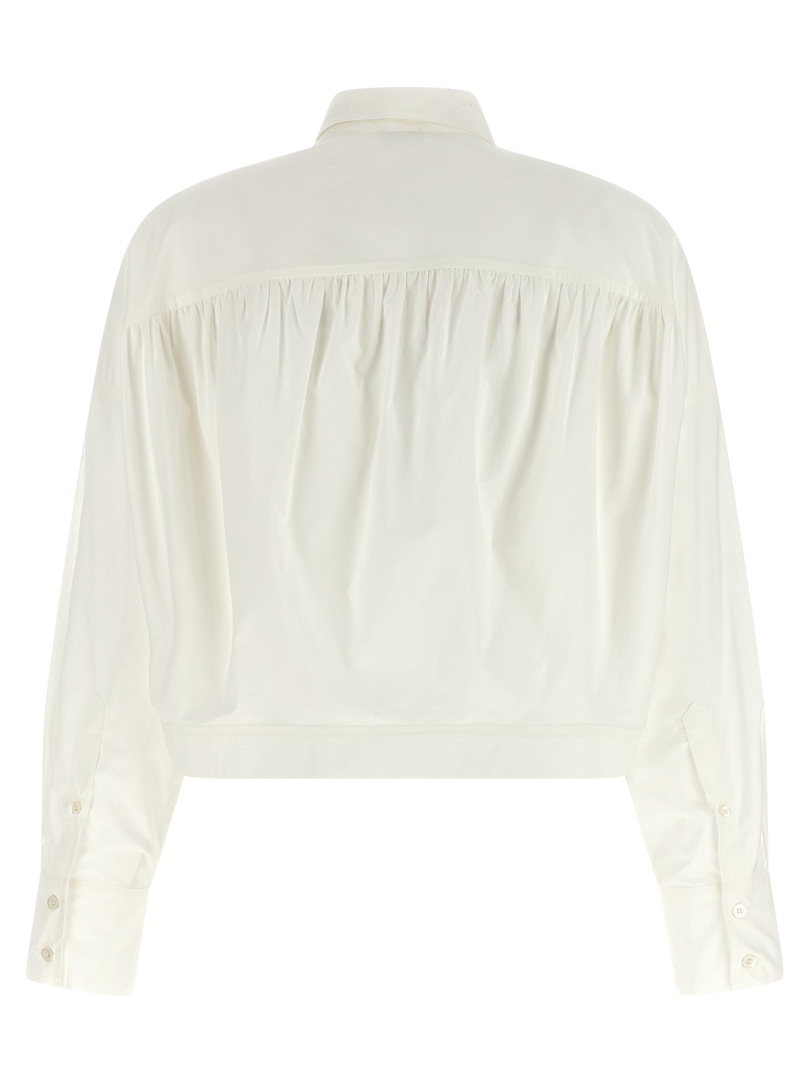 PINKO White Cotton Women's Blouse