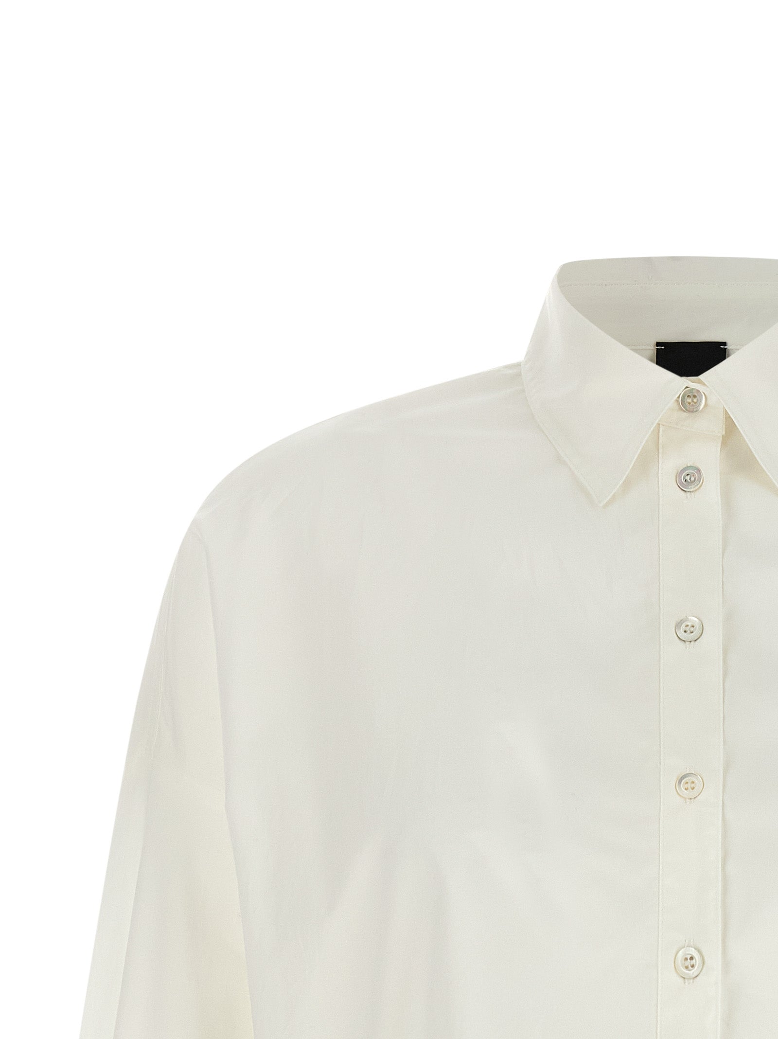 PINKO White Cotton Women's Blouse