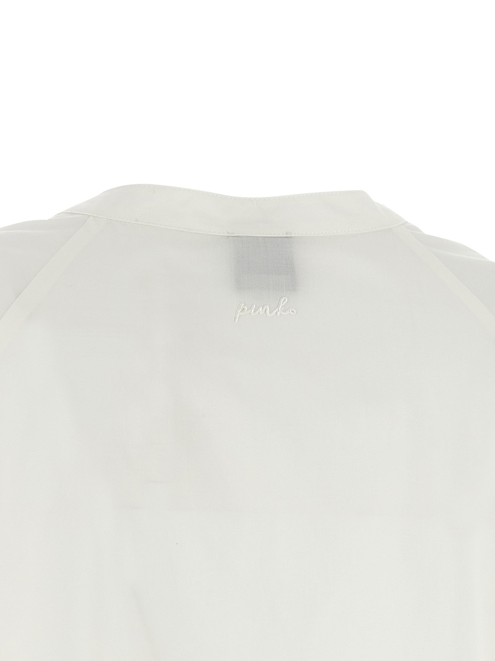 PINKO White Cotton Women's Blouse