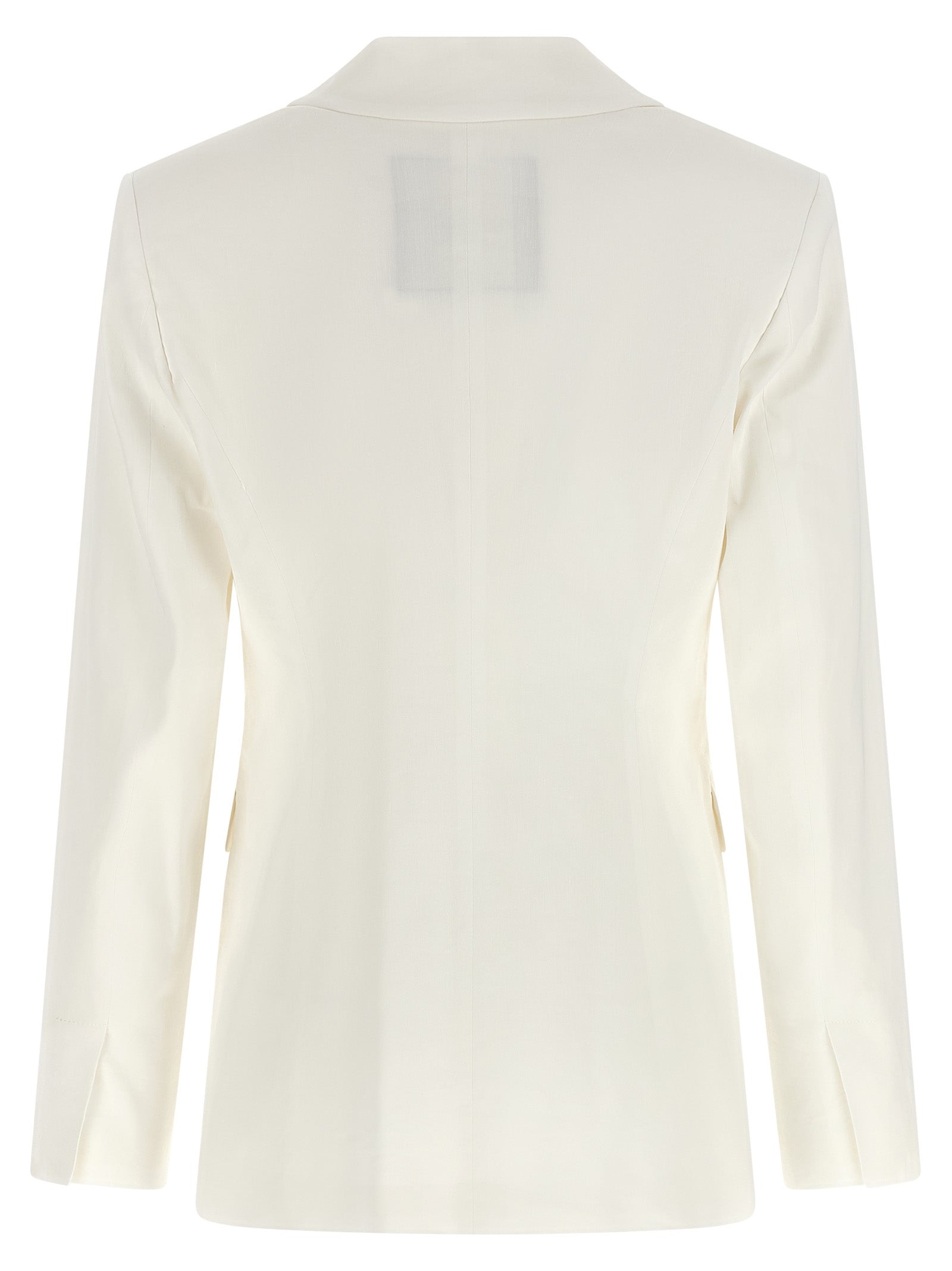 PINKO White Linen Women's Blazer