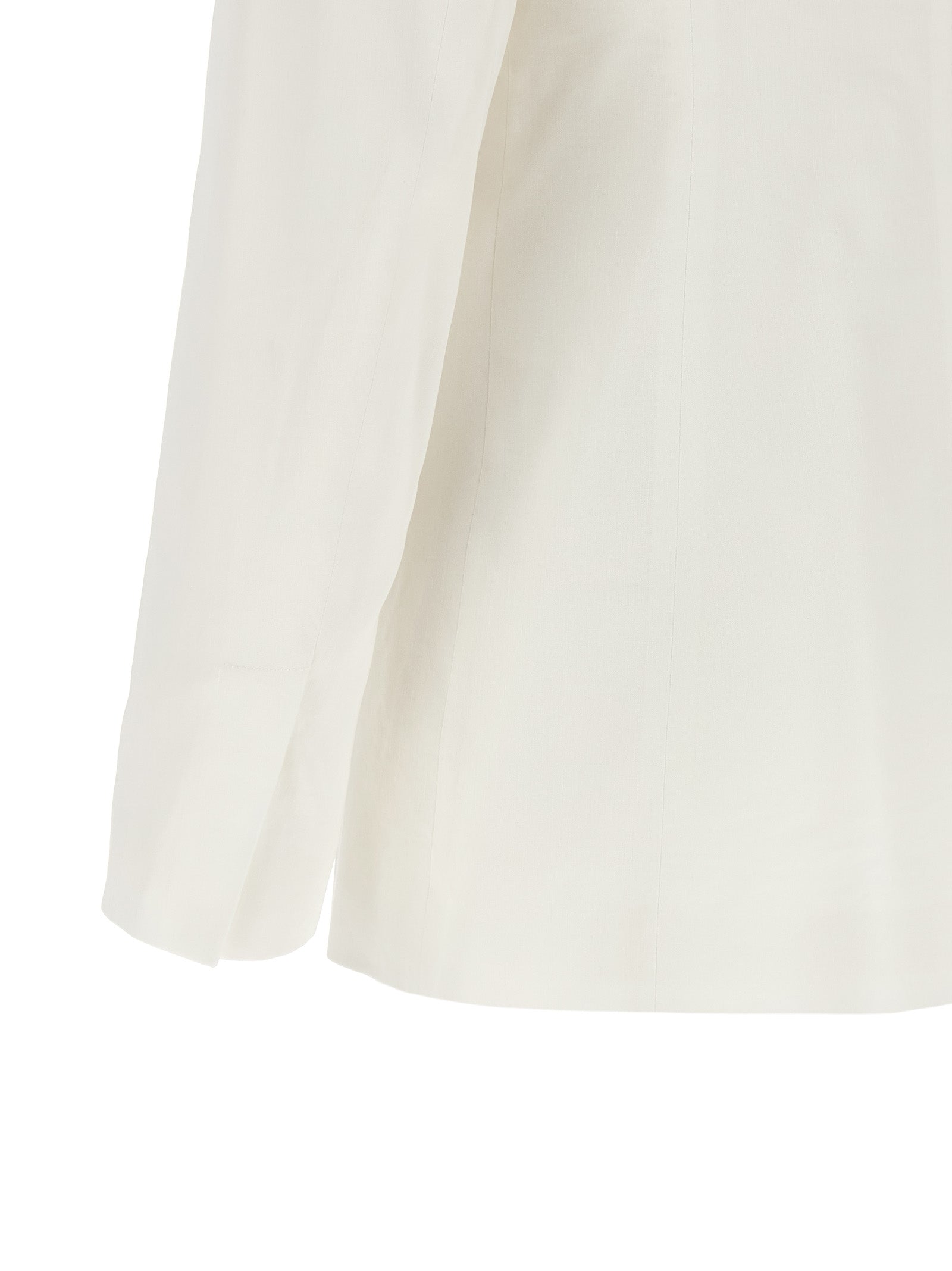 PINKO White Linen Women's Blazer