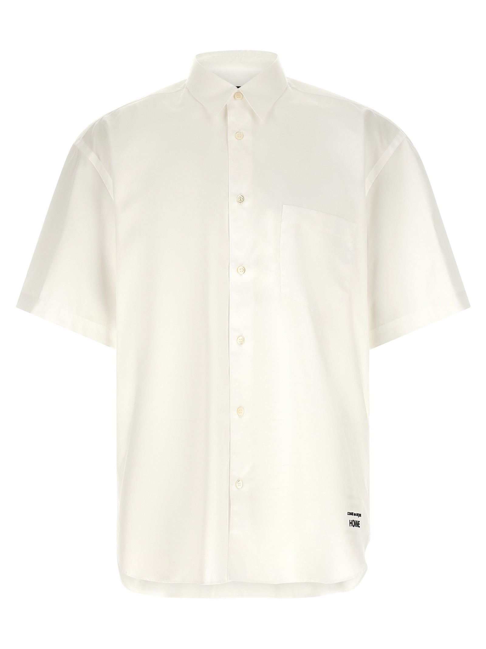 Comme Des Garçons White Cotton Men's Blouse