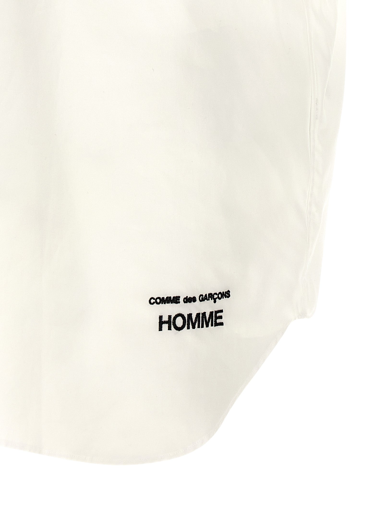 Comme Des Garçons White Cotton Men's Blouse