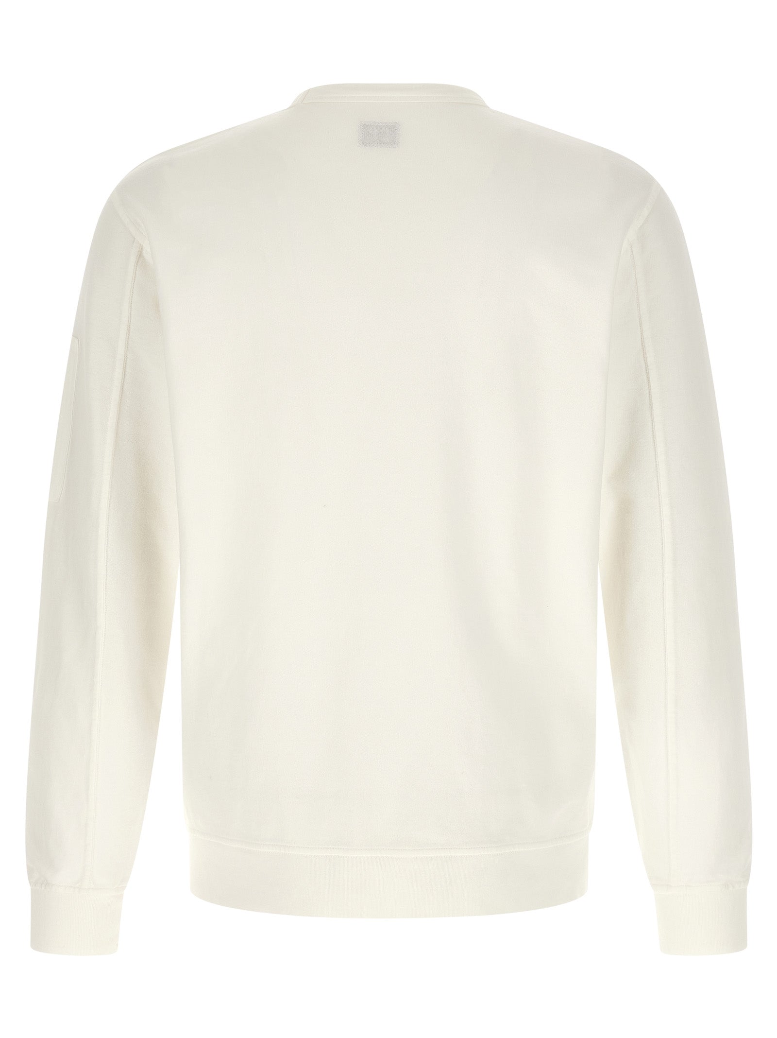 C.P. Company White Cotton Men's Sweatshirt
