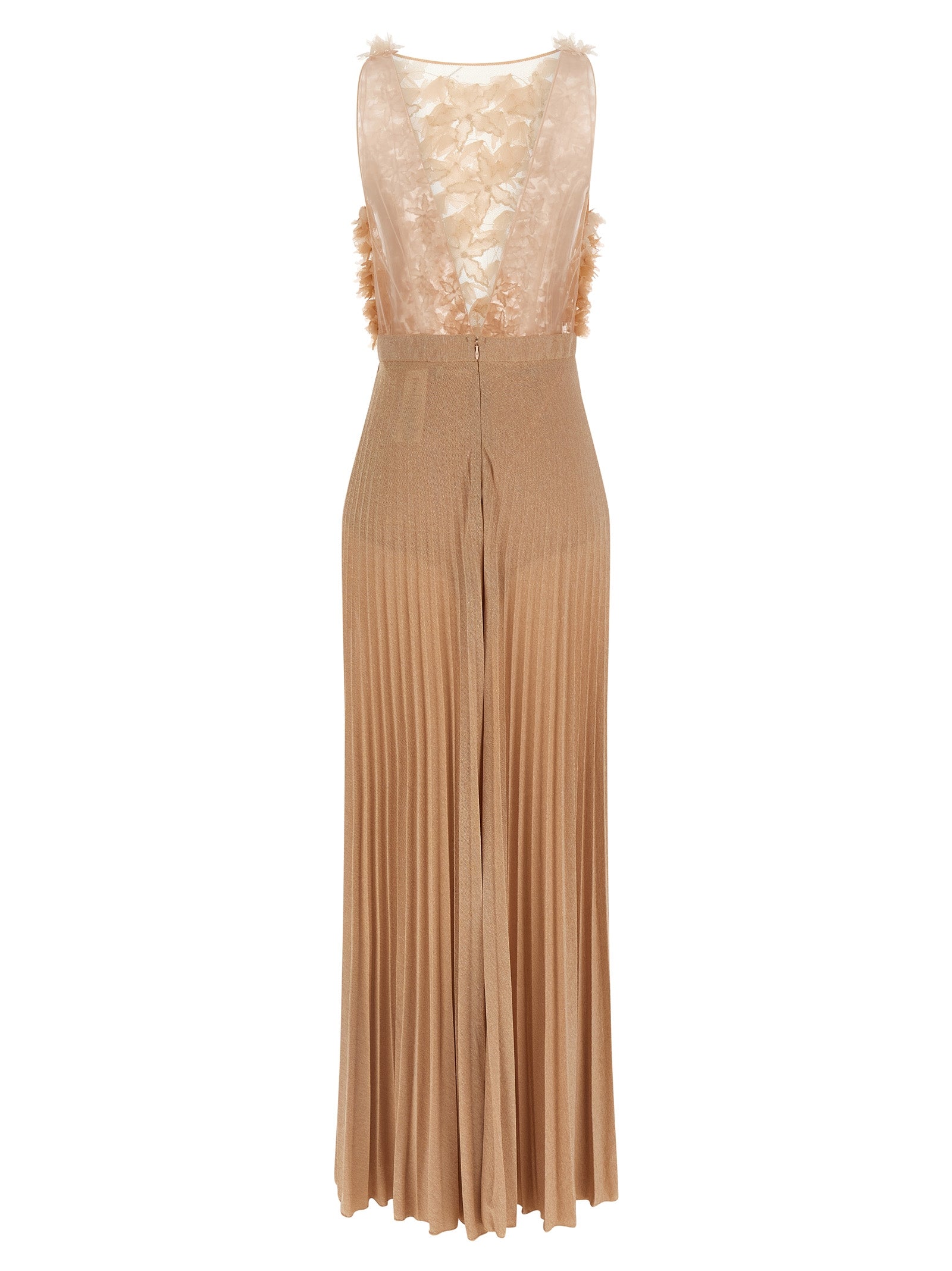 Elisabetta Franchi Multicolor Viscose Long Women's Dress