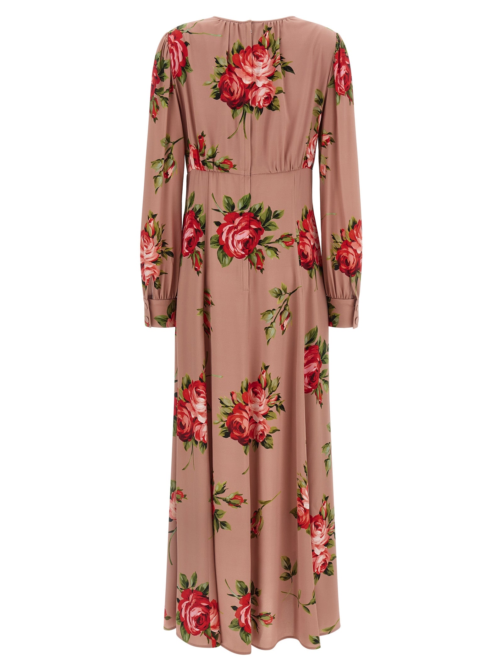 Dolce & Gabbana Multicolor Silk Long Women's Dress