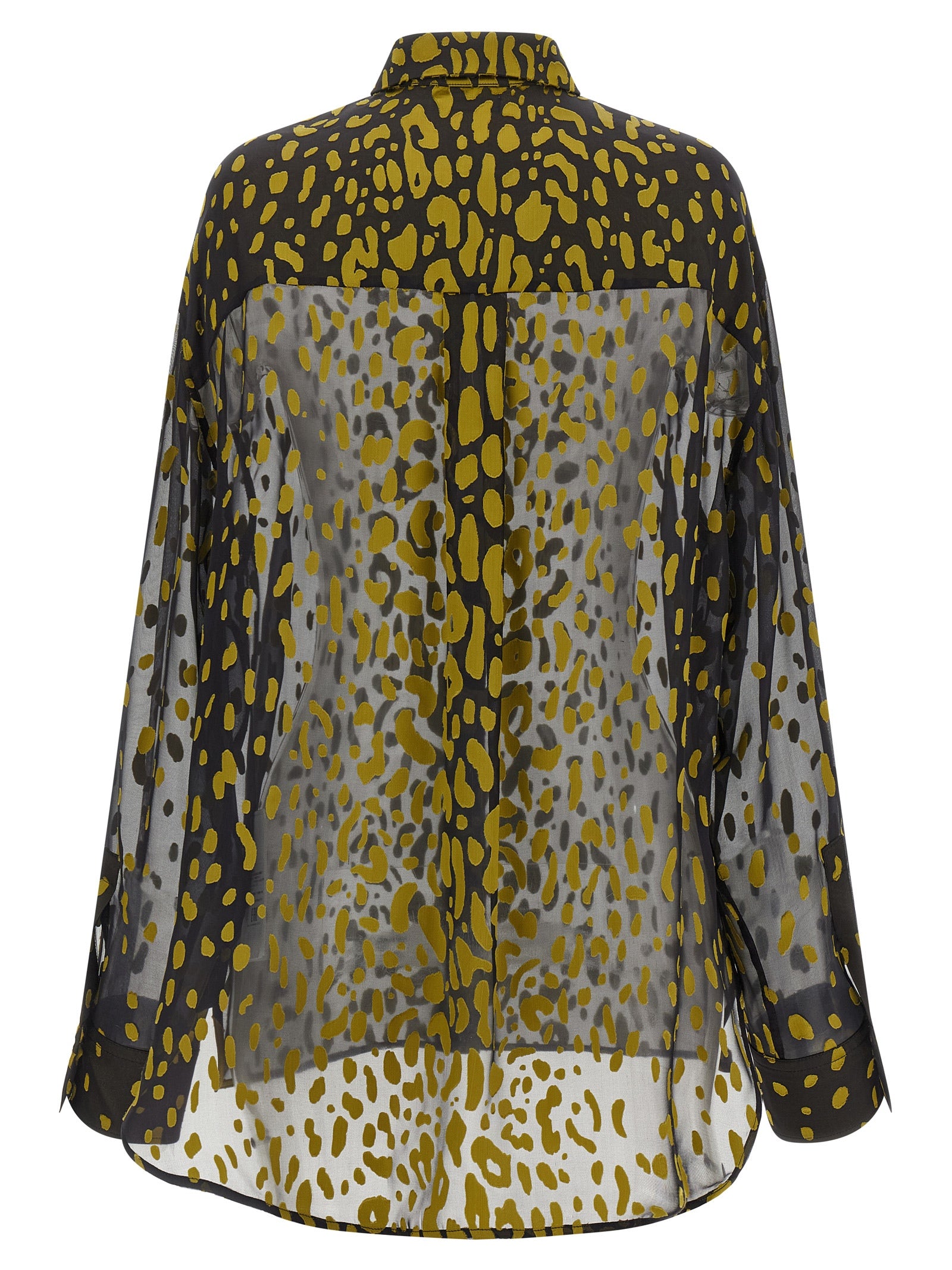 Ferragamo Brown Silk Women's Blouse