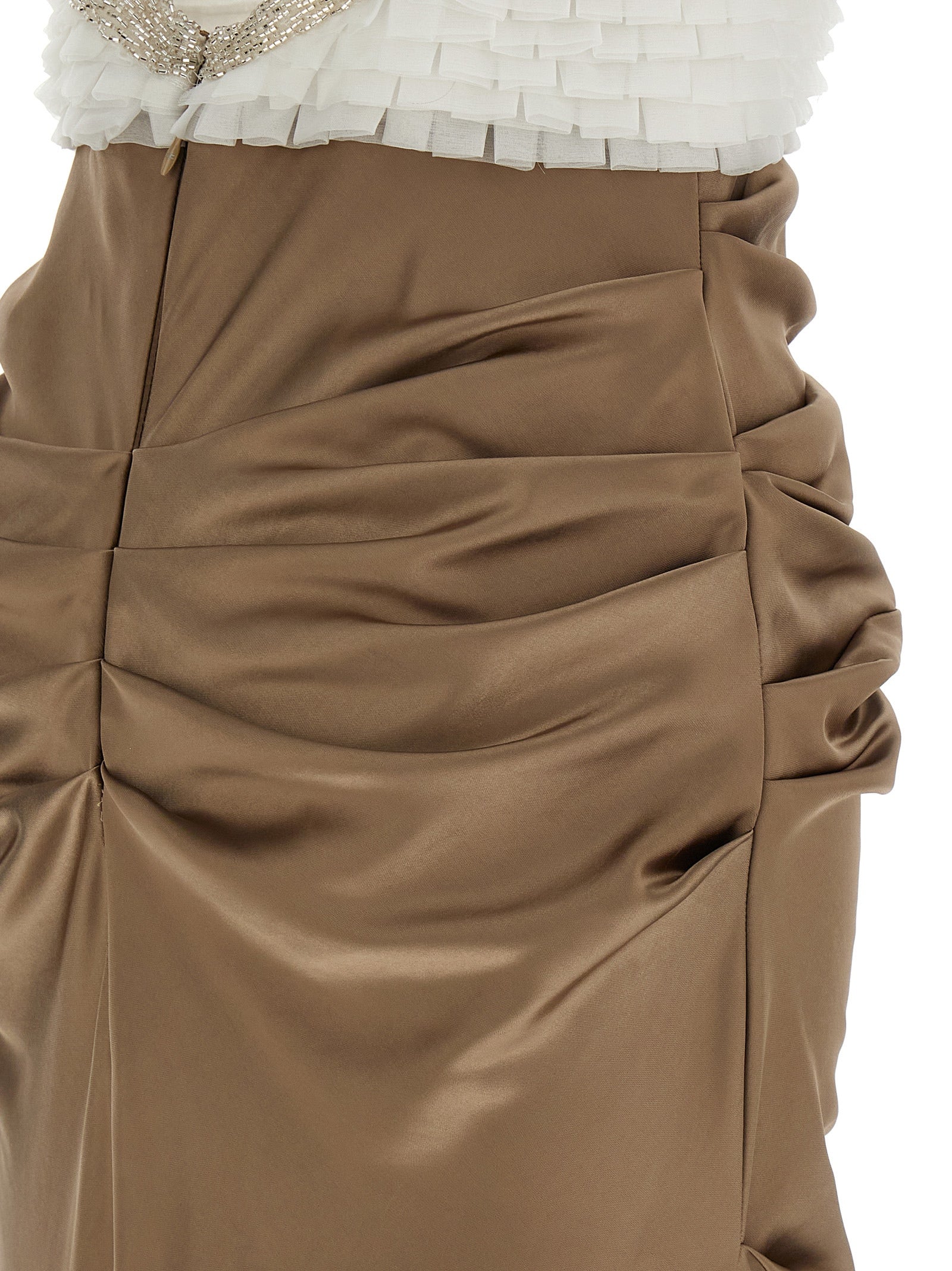 Elisabetta Franchi Multicolor Polyester Long Women's Dress