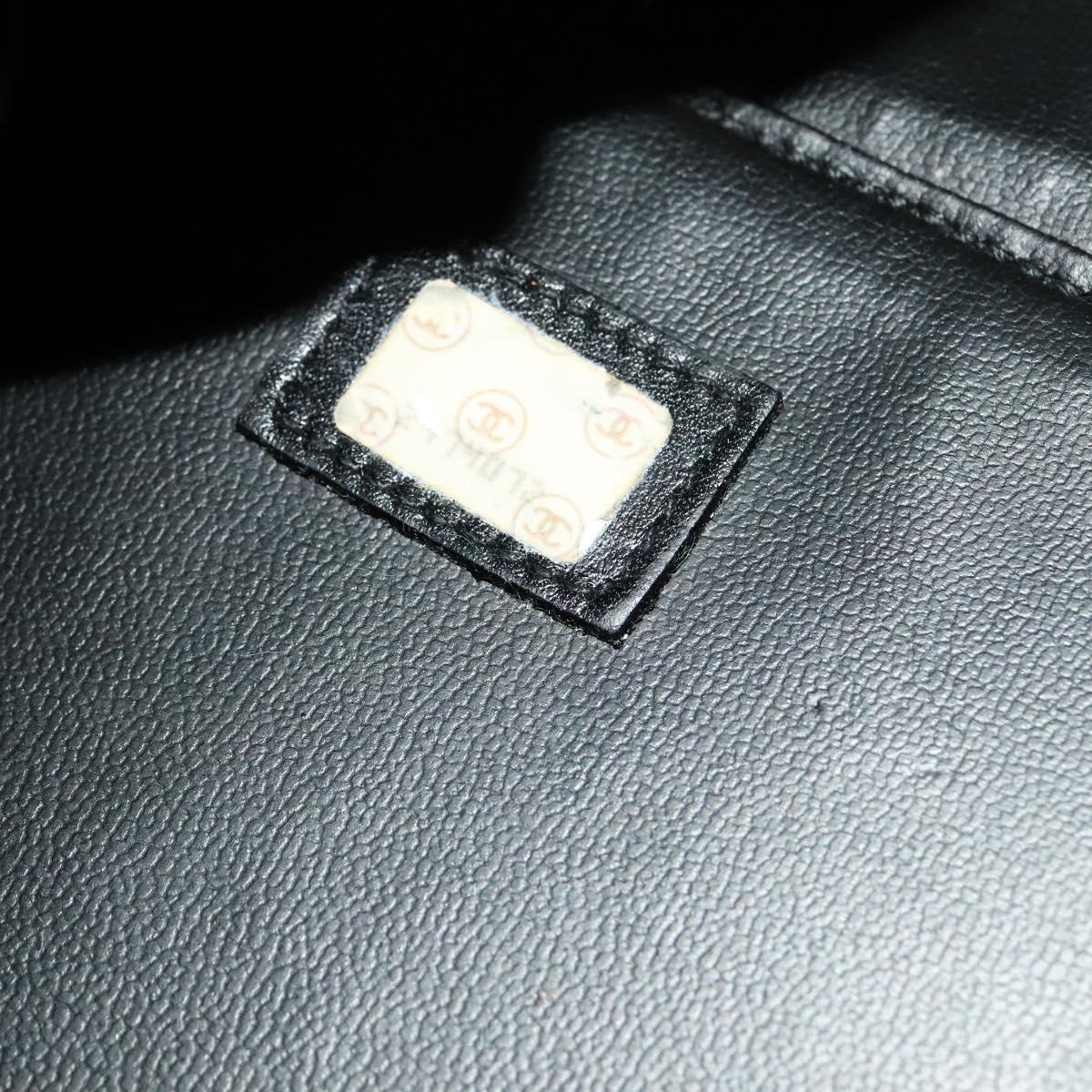 Chanel Black Leather Travel Bag (Pre-Owned)
