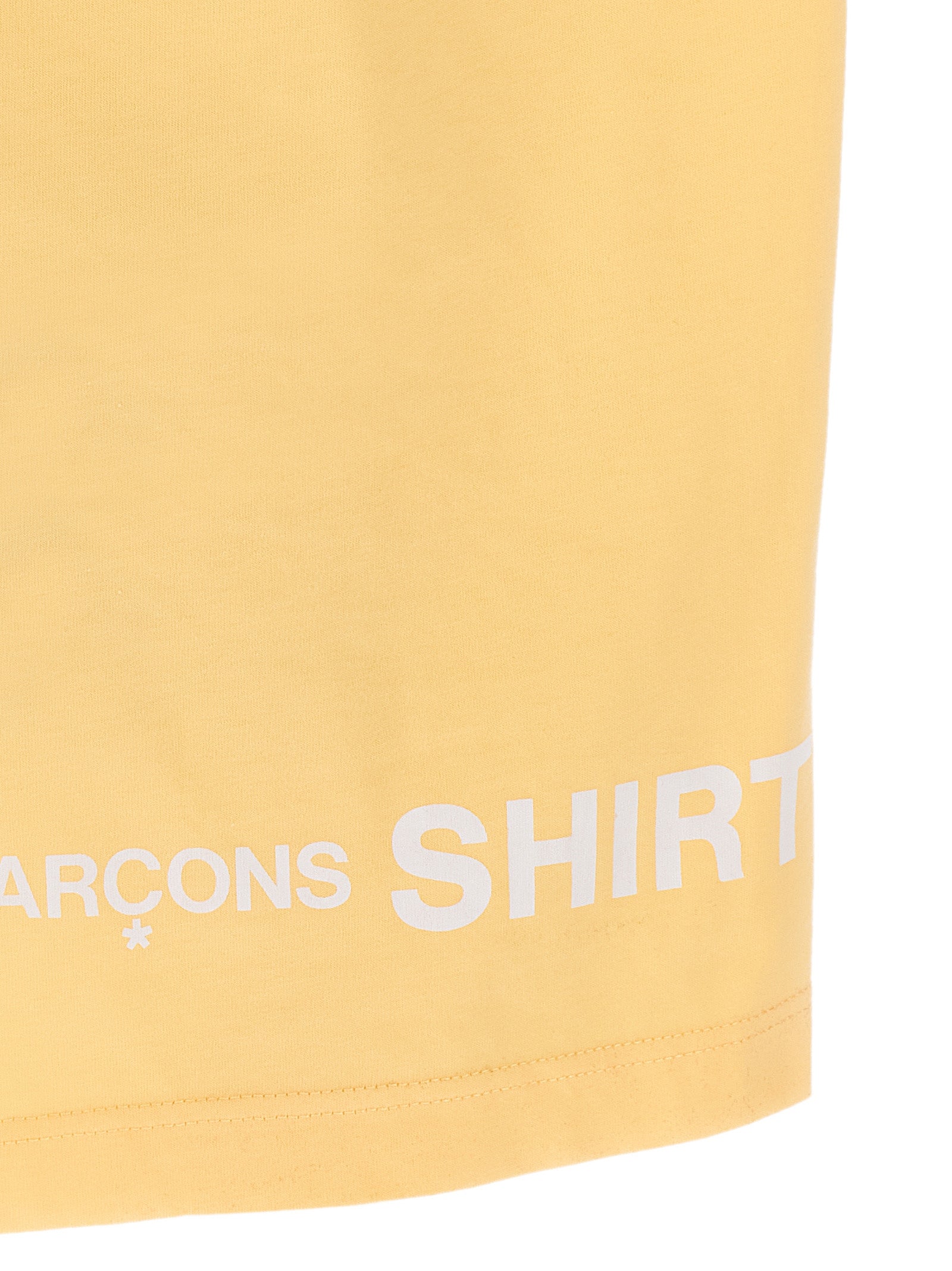 Comme Des Garçons Orange Cotton Men's T-Shirt