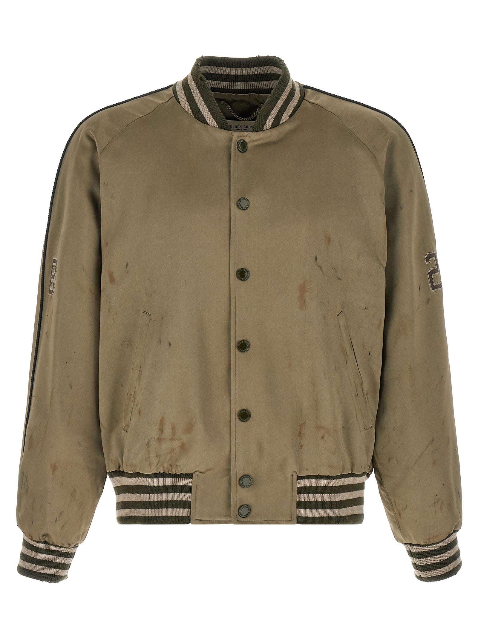 Golden Goose Bicolor Acetate Men's Bomber