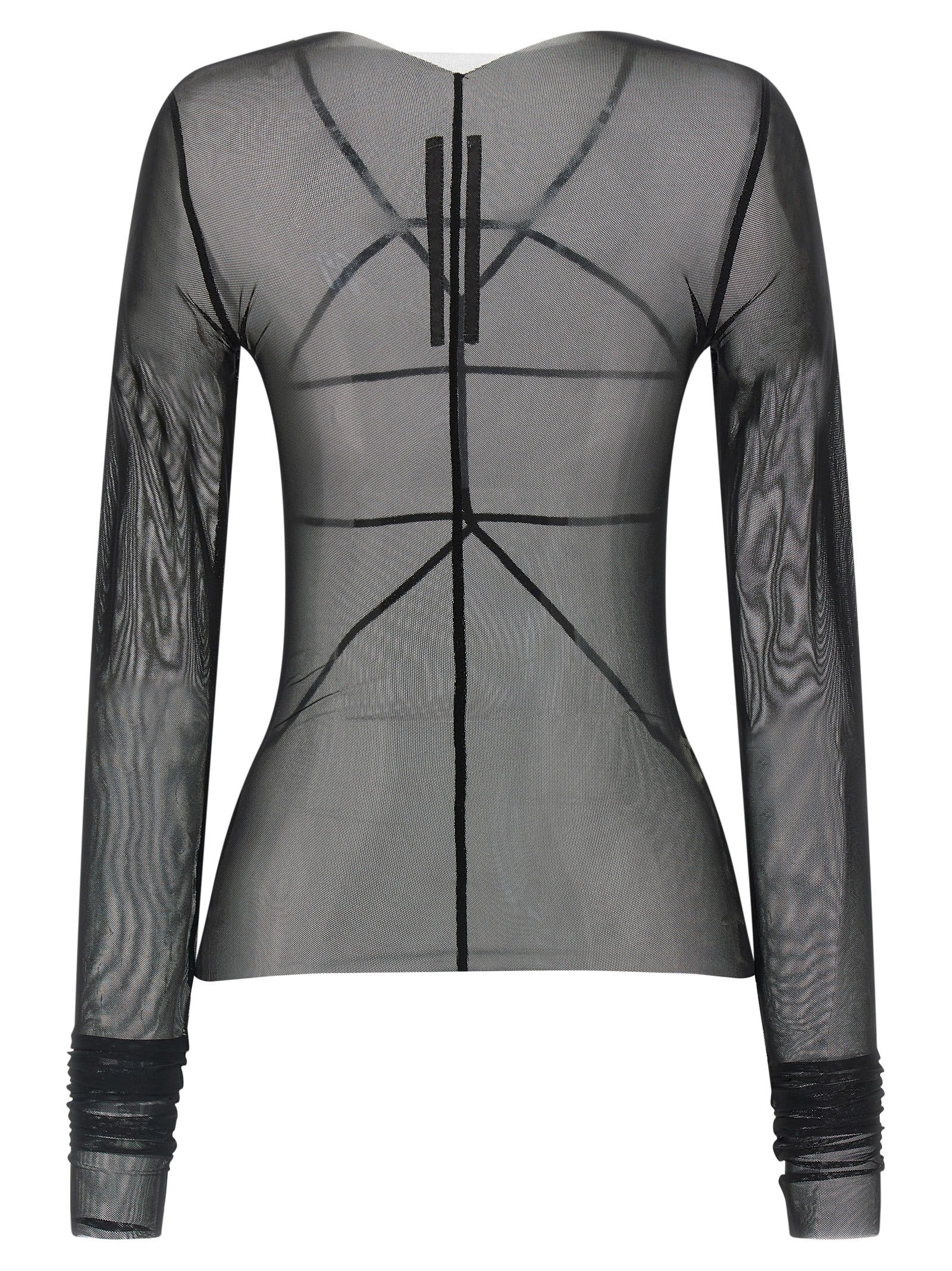 Rick Owens Black Nylon Women's Cardigan