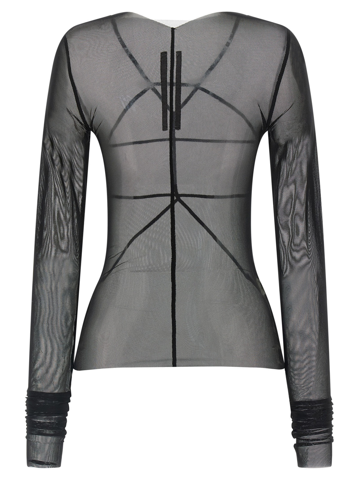 Rick Owens Black Nylon Women's Cardigan