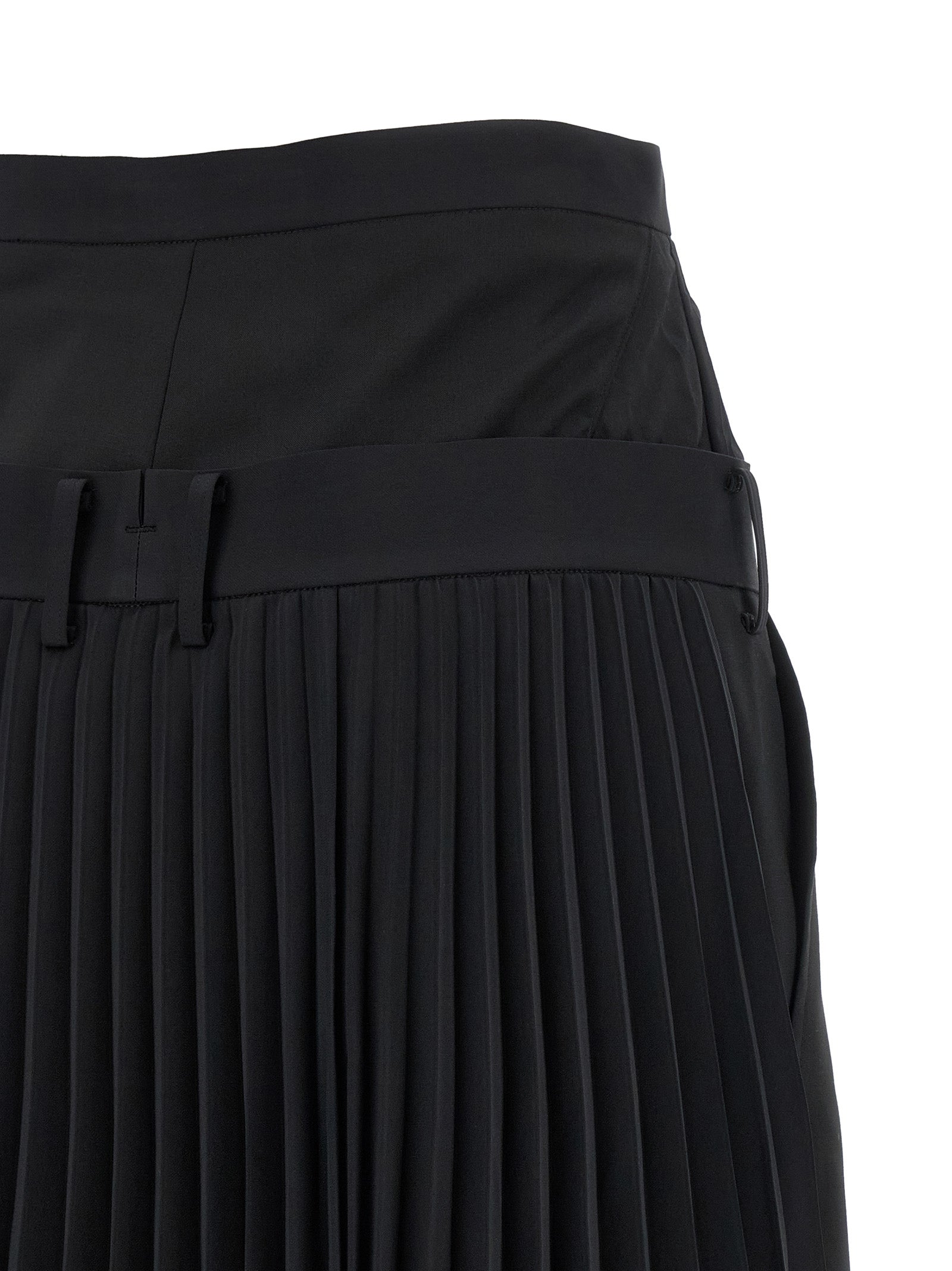 Junya Watanabe Black Wool Women's Pants