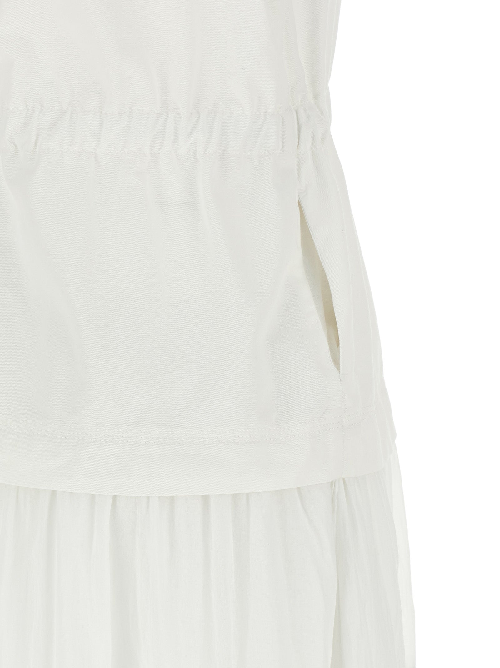 PINKO White Cotton Long Women's Dress