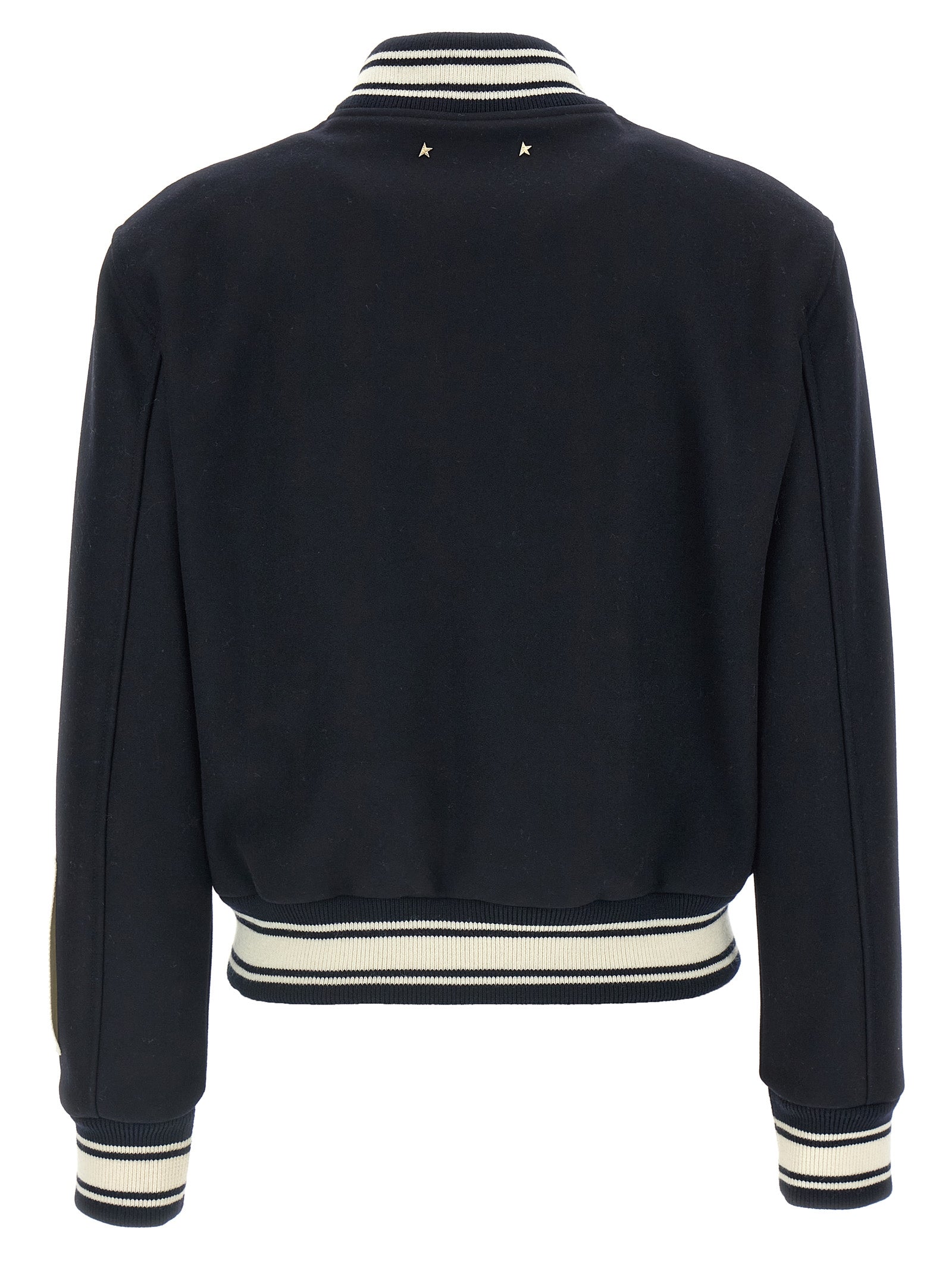 Golden Goose Blue Virgin Wool Women's Bomber