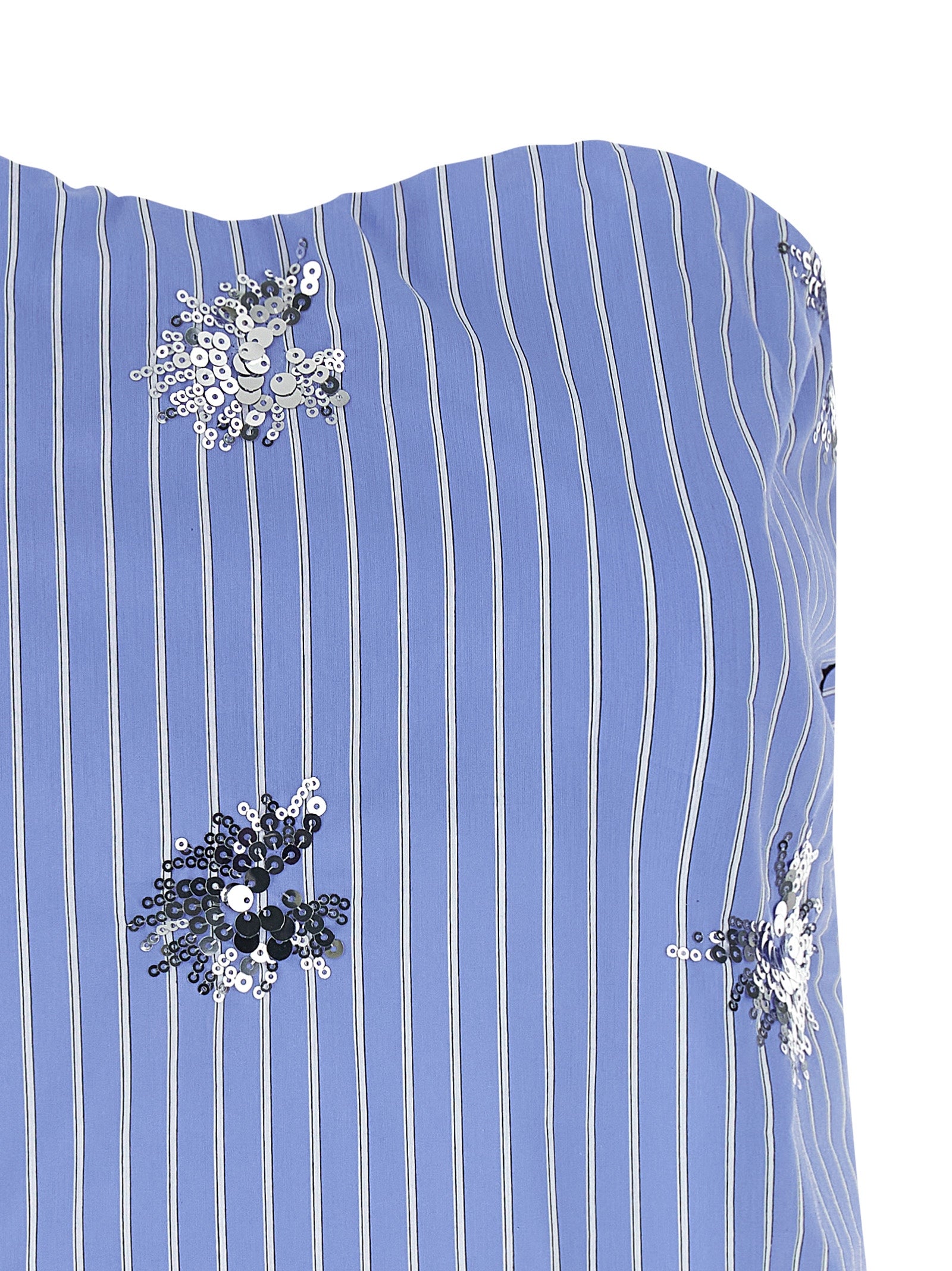 LE TWINS Blue Cotton Women's T-Shirt