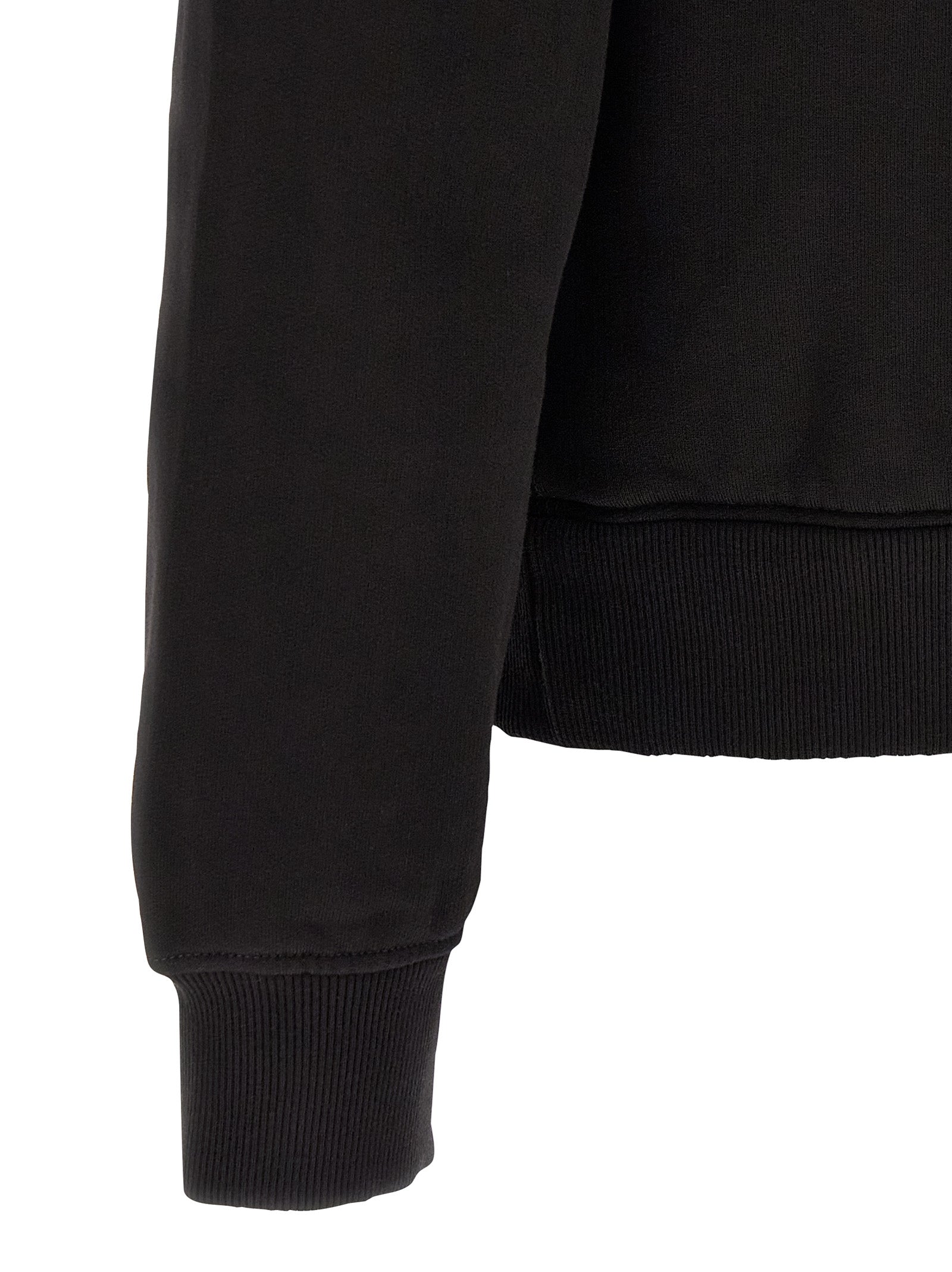 Dolce & Gabbana Black Cotton Men's Sweatshirt