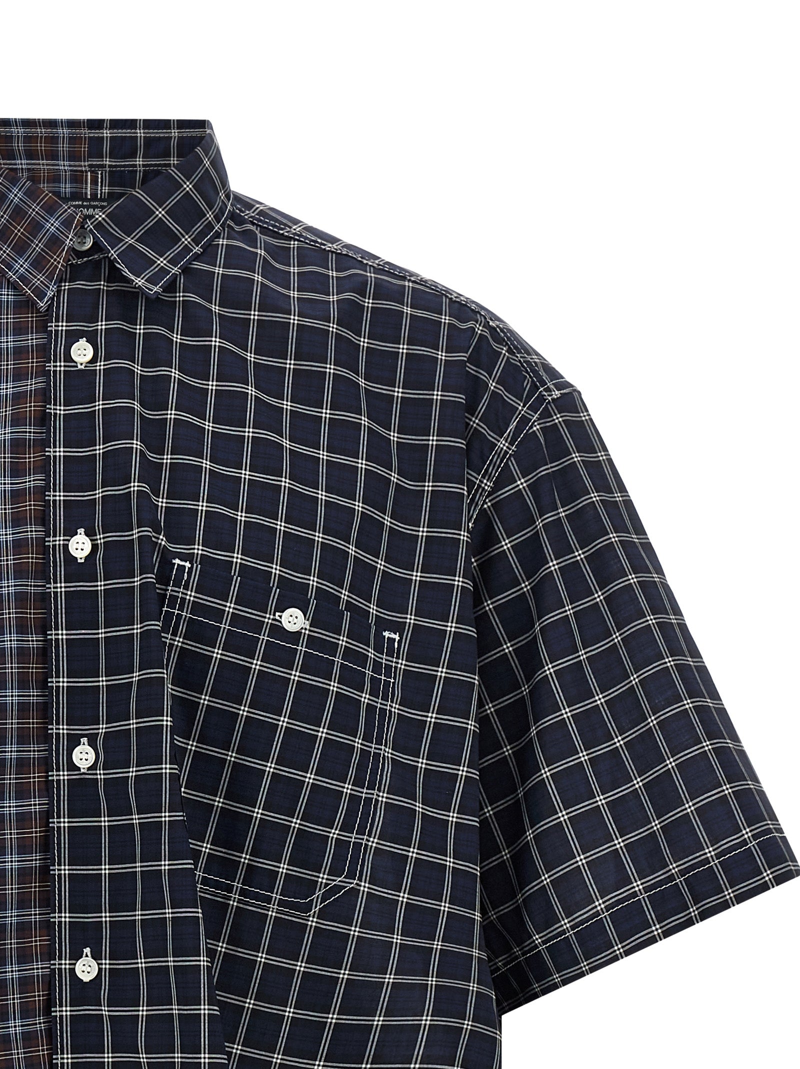 Comme Des Garçons Multicolor Cotton Men's Blouse