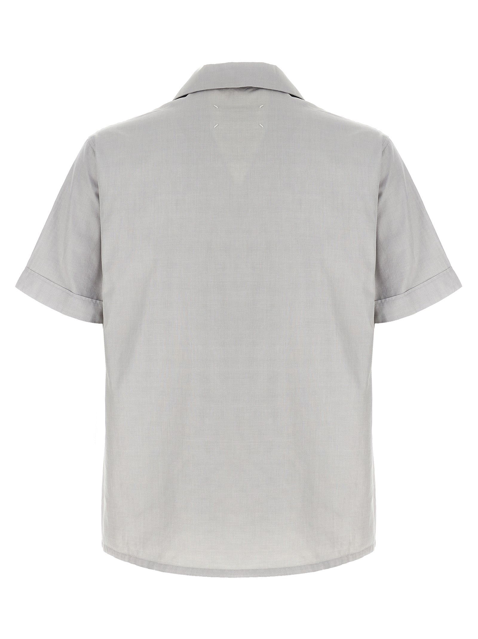 Maison Margiela Gray Cotton Men's Blouse