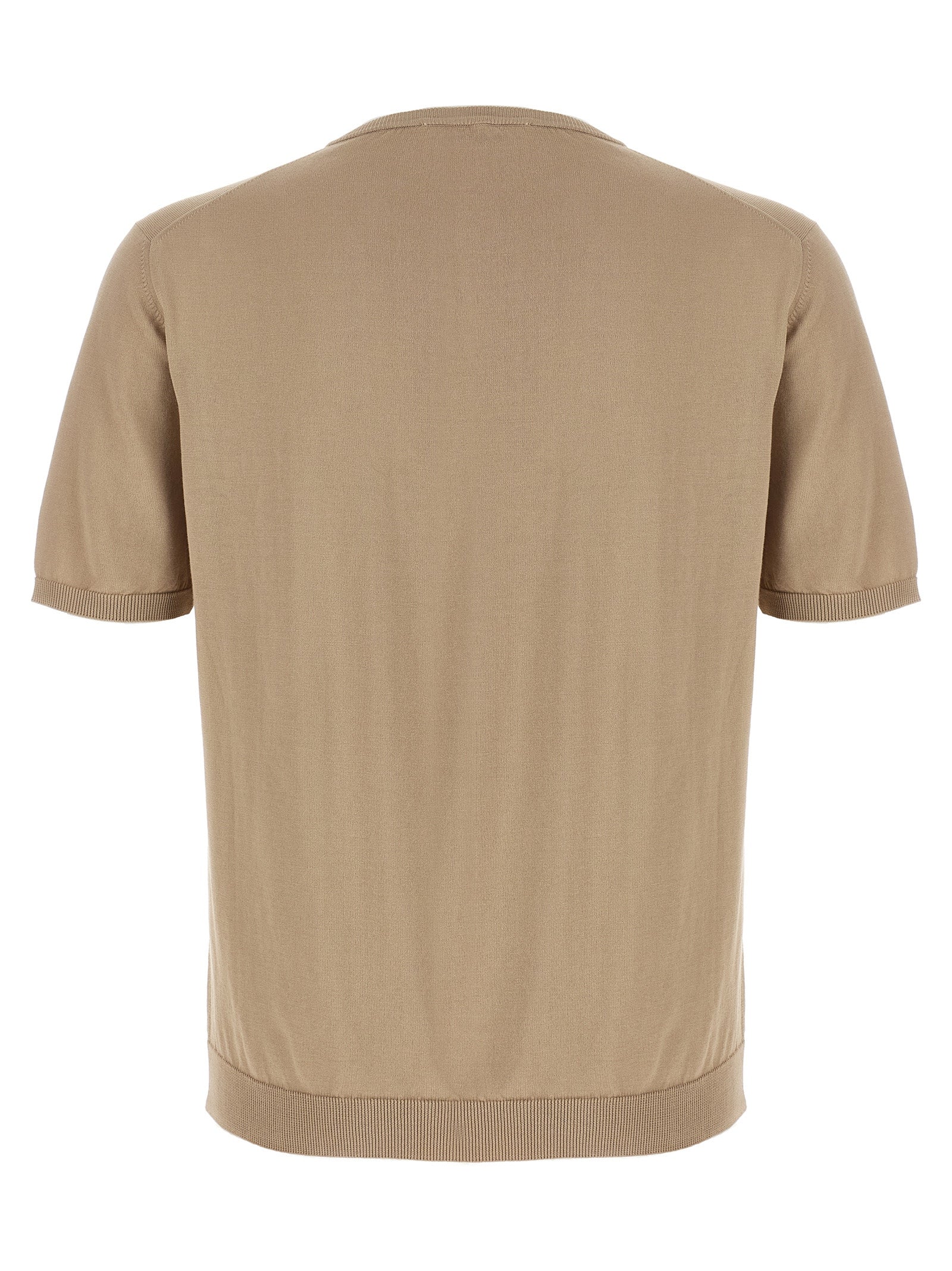 Roberto Collina Beige Cotton Men's Cardigan