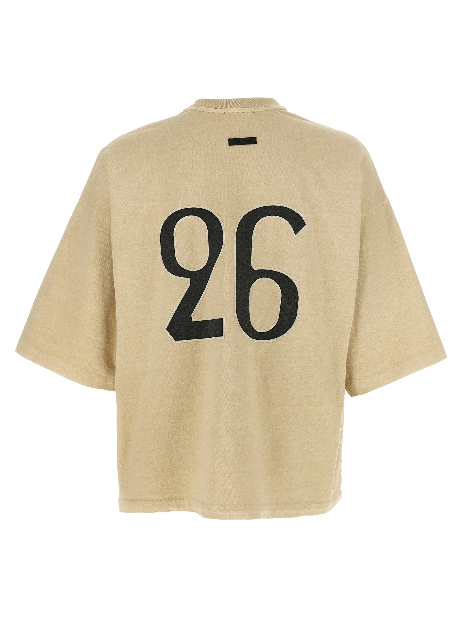 Fear Of God Beige Cotton Men's T-Shirt