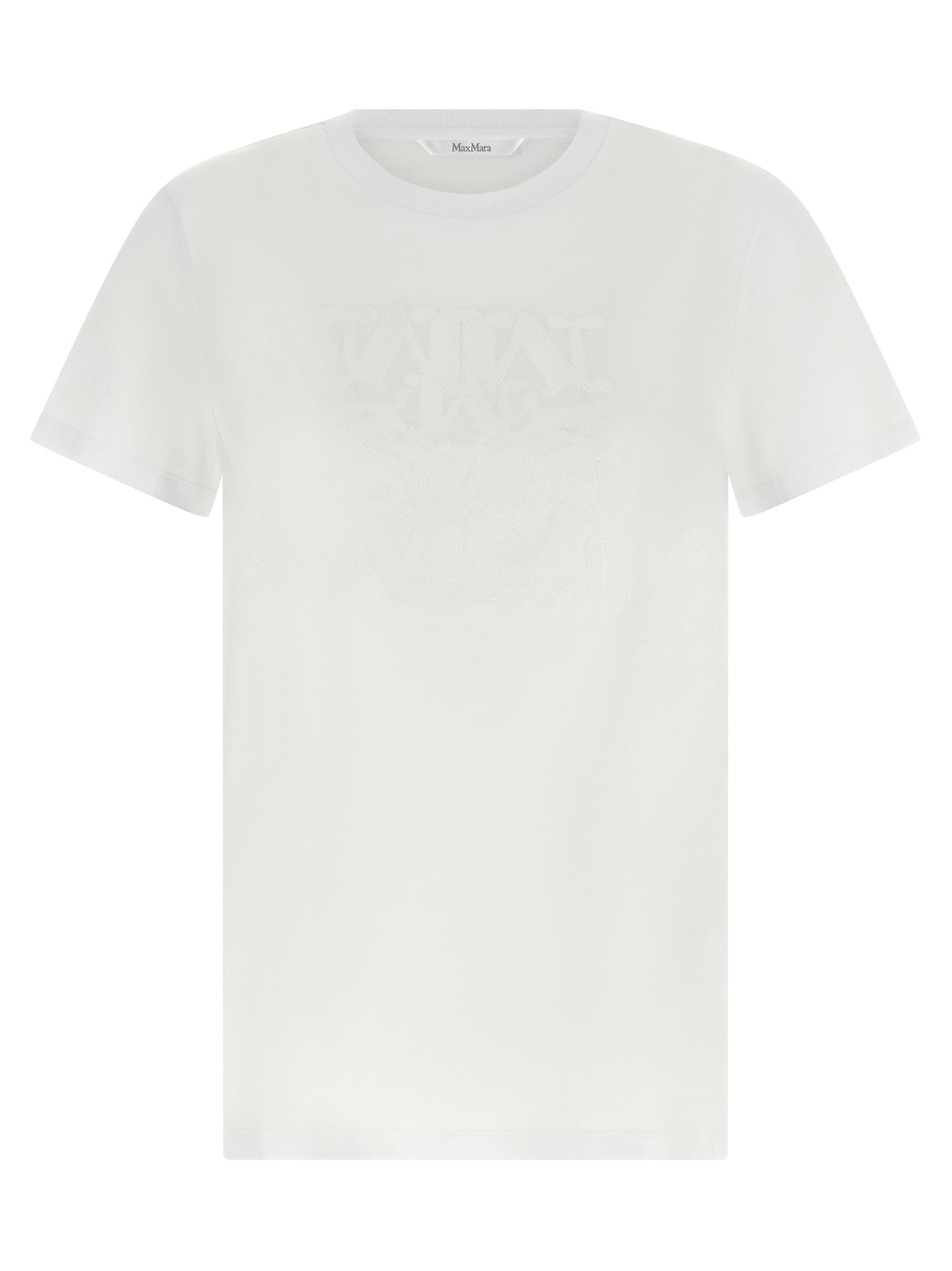 Max Mara White Cotton Women's T-Shirt