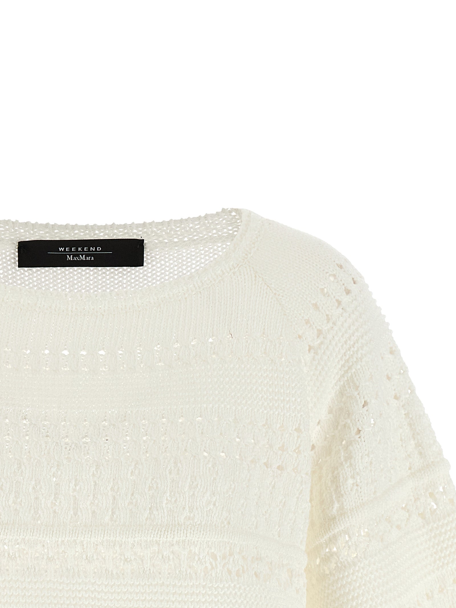 Max Mara White Cotton Women's Cardigan