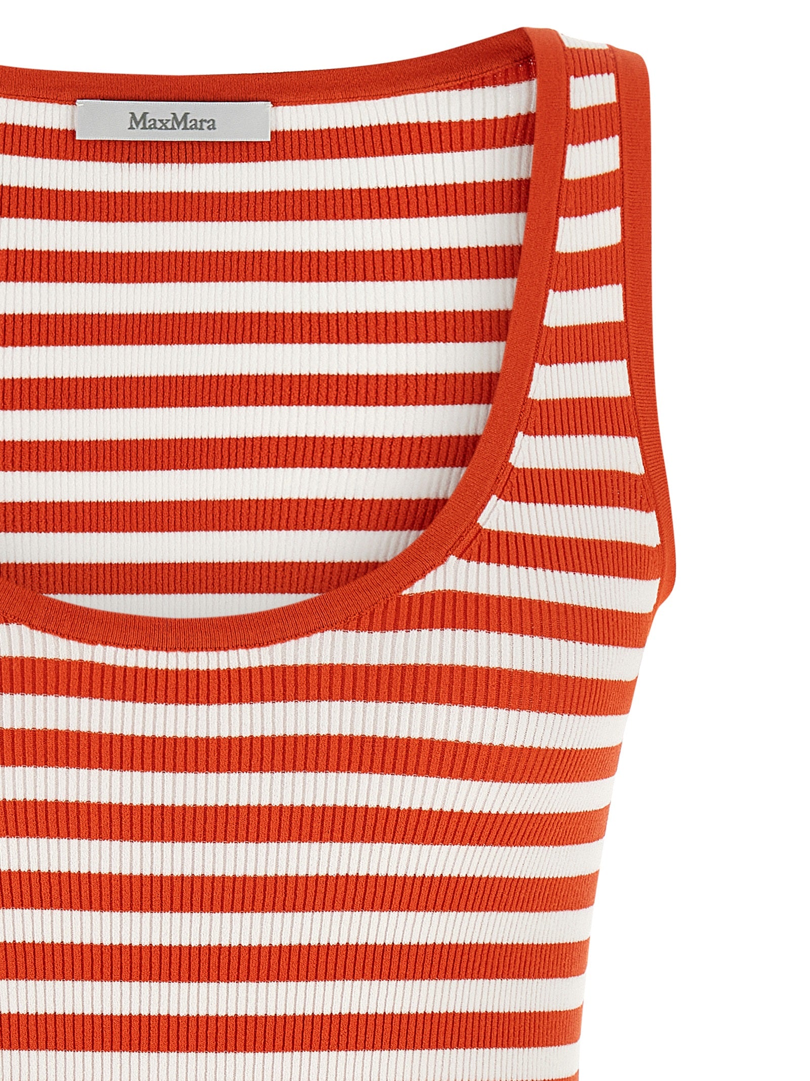 Max Mara Multicolor Viscose Sleeveles Women's T-Shirt