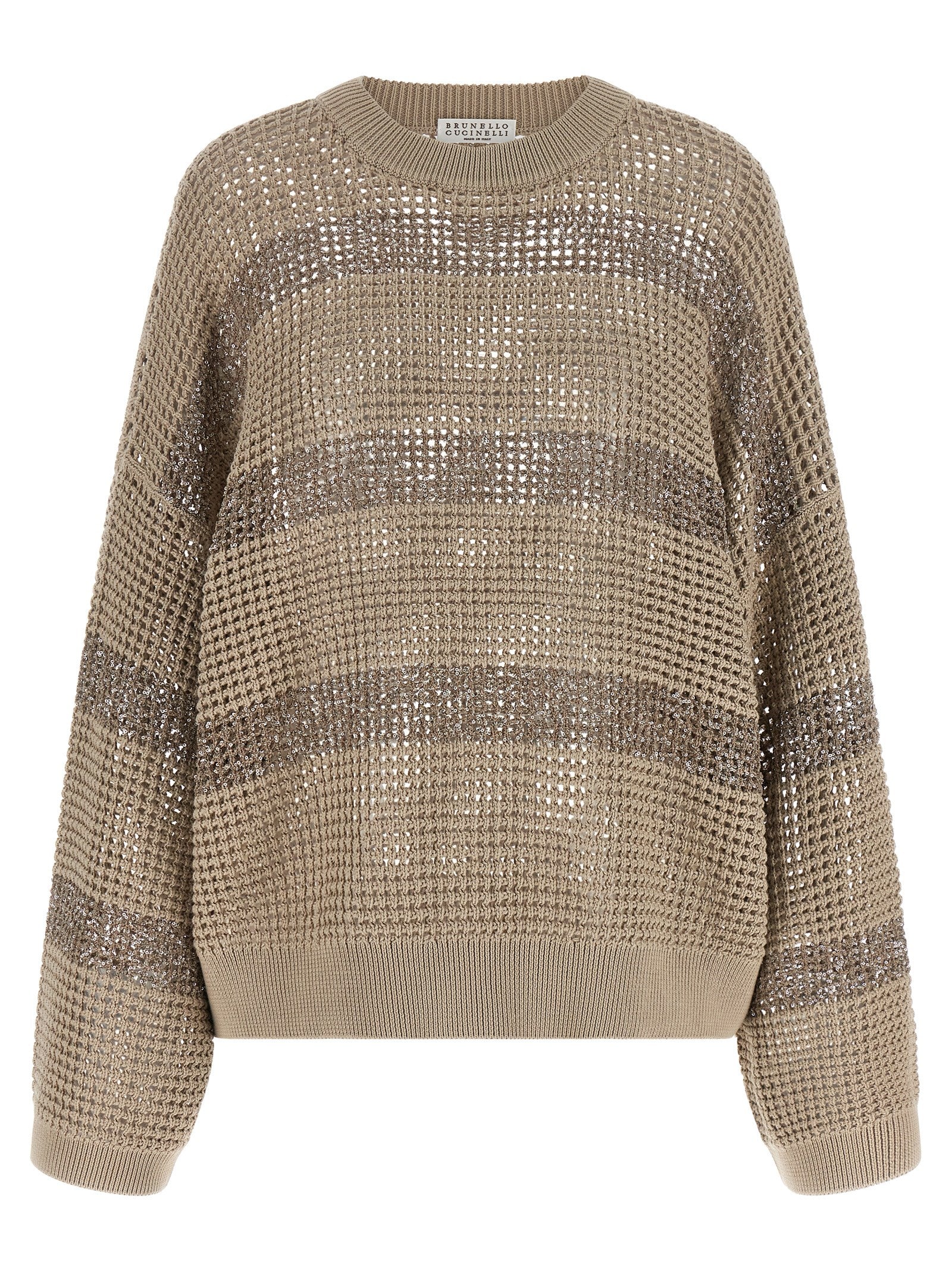 Brunello Cucinelli Gray Cotton Women's Cardigan