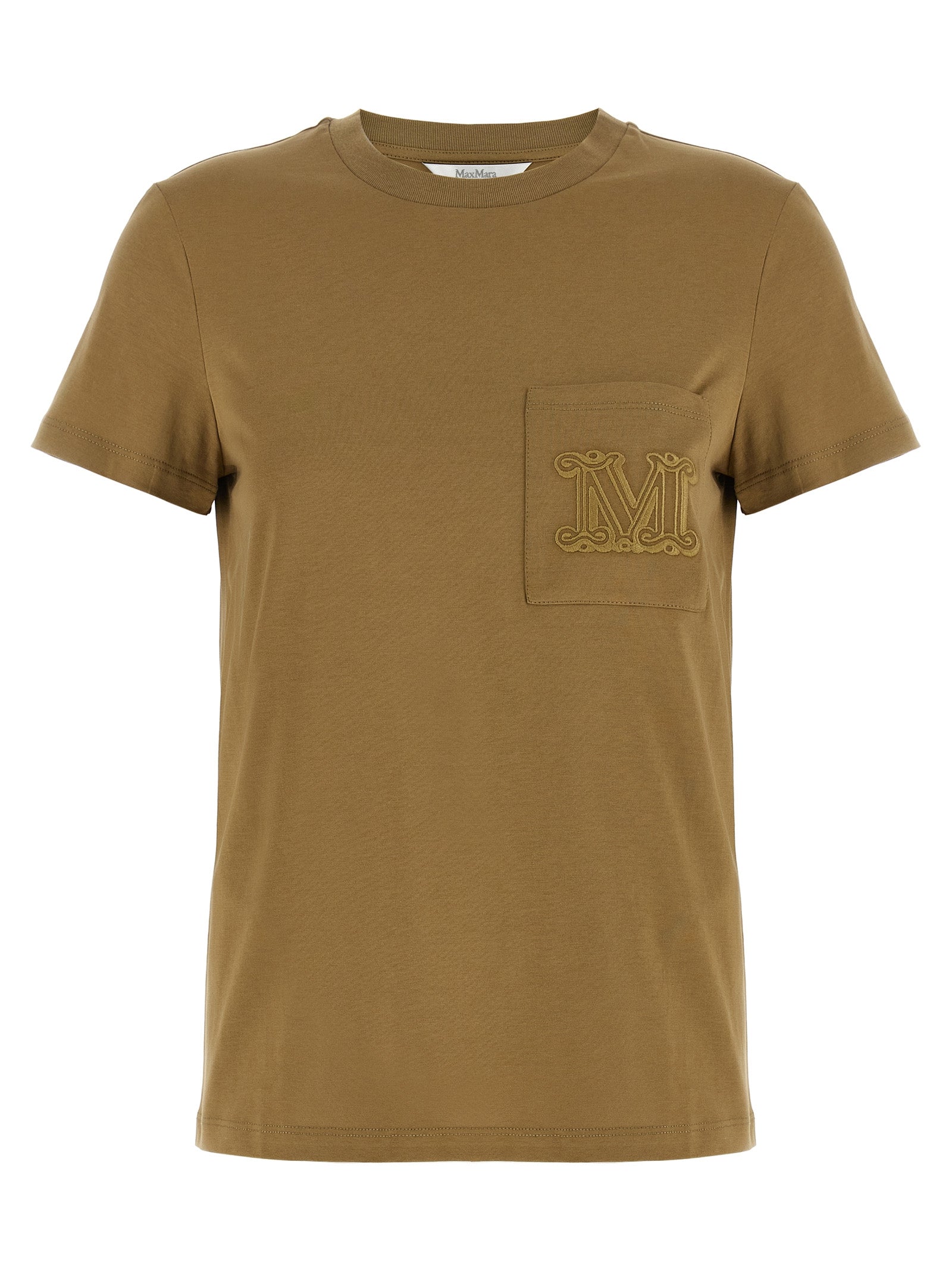 Max Mara Brown Cotton Women's T-Shirt