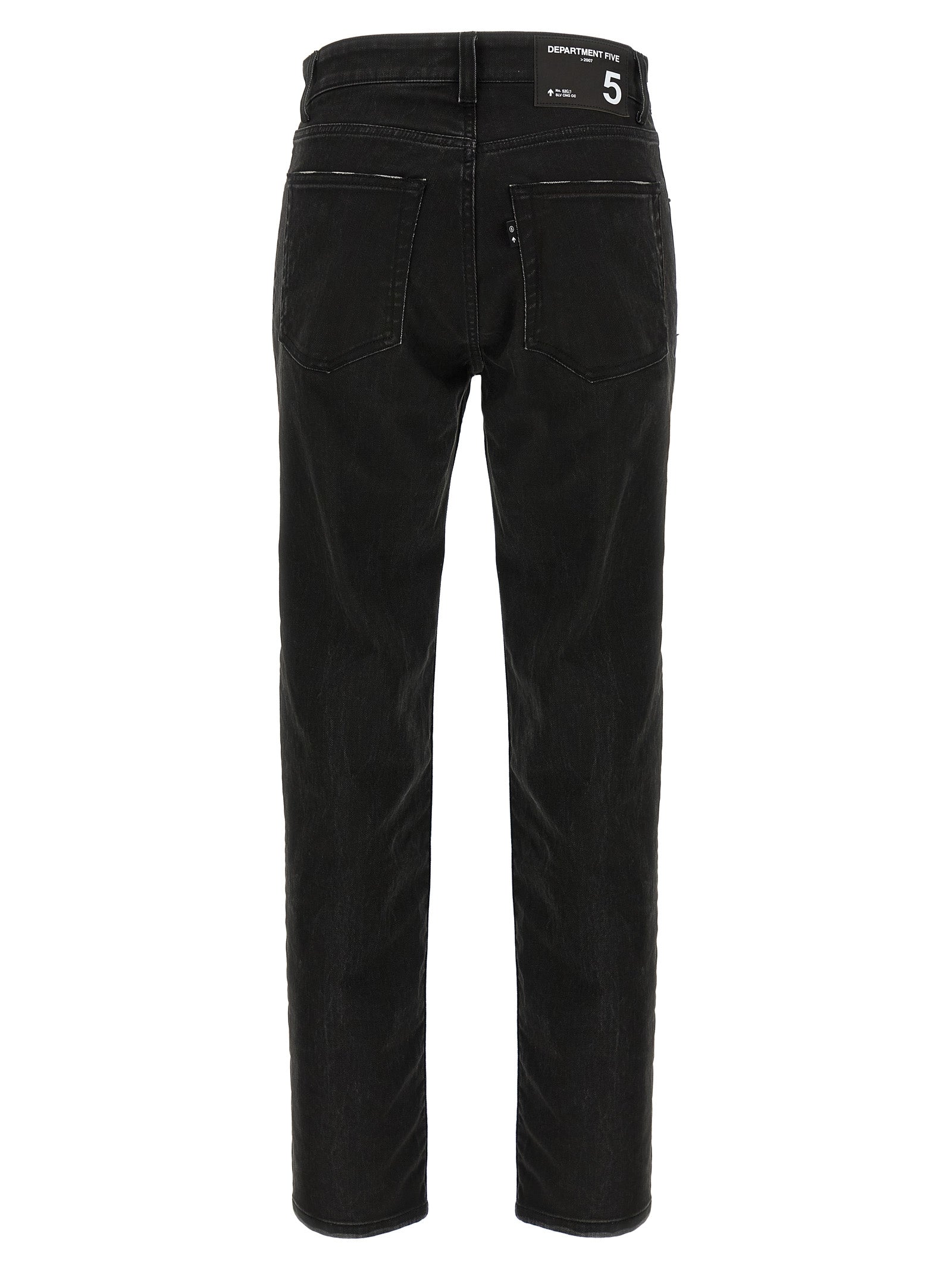 Department 5 Black Cotton Jeans Men's Denim
