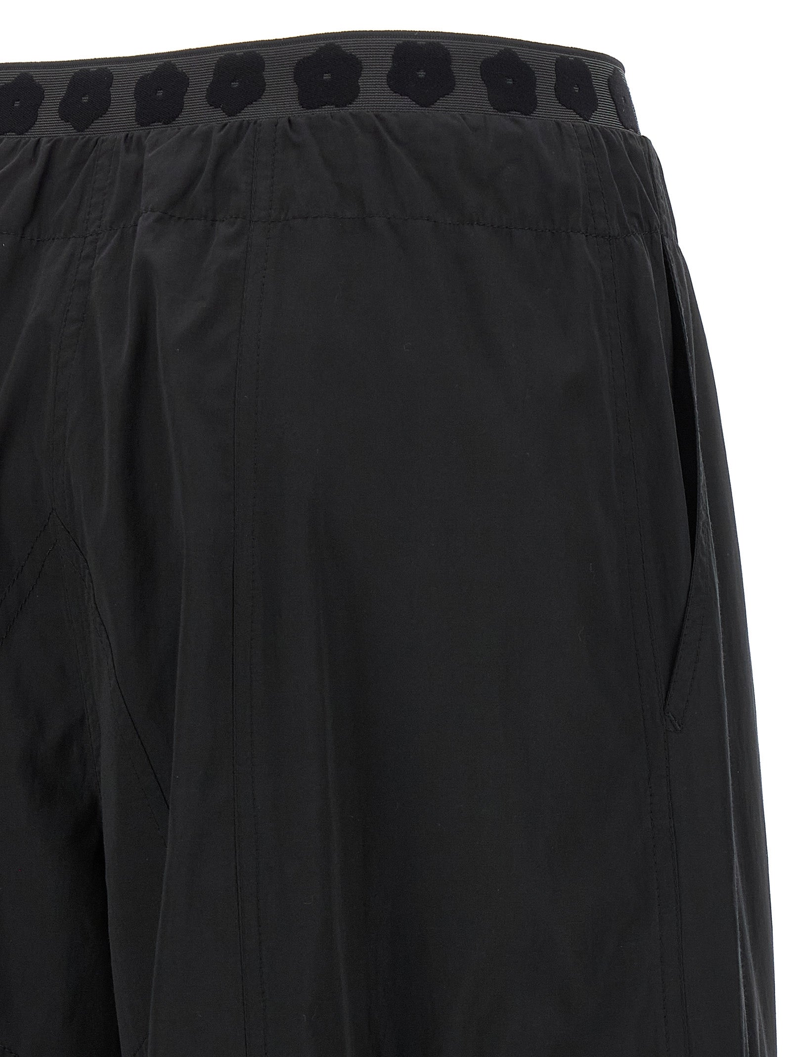 Kenzo Black Polyester Cargo Women's Pants