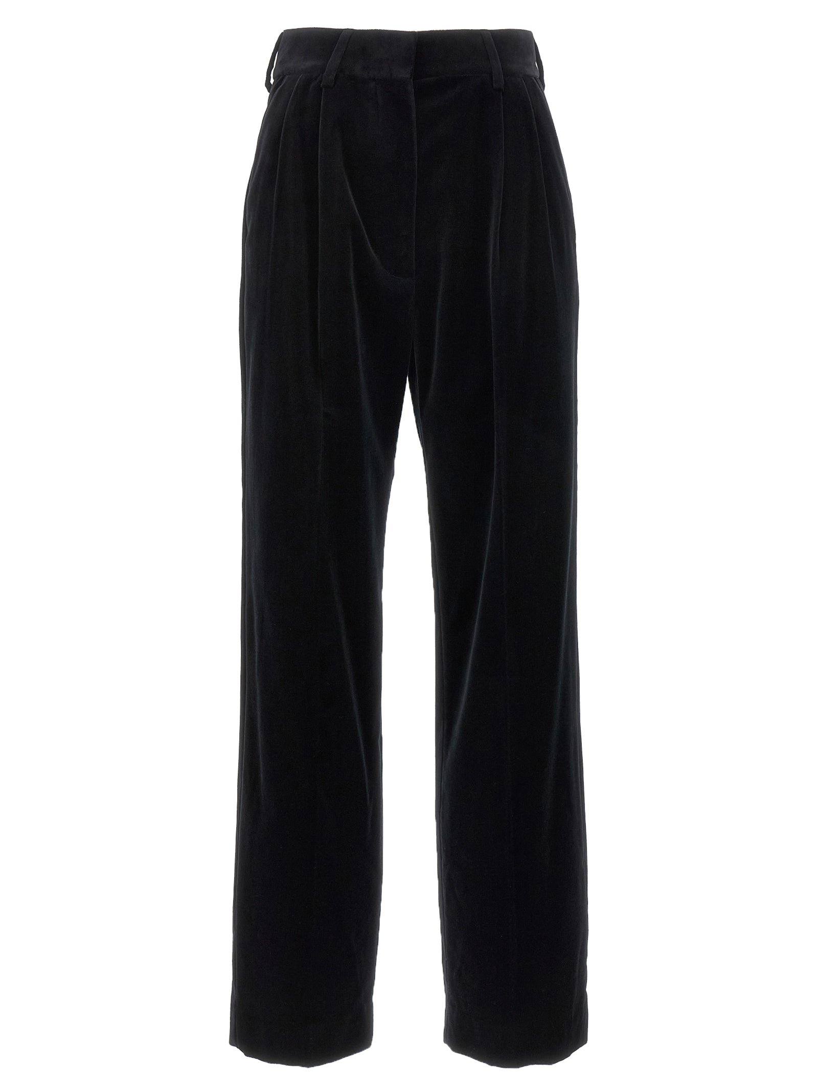 Blazé Milano Black Cotton Dress Women's Pants