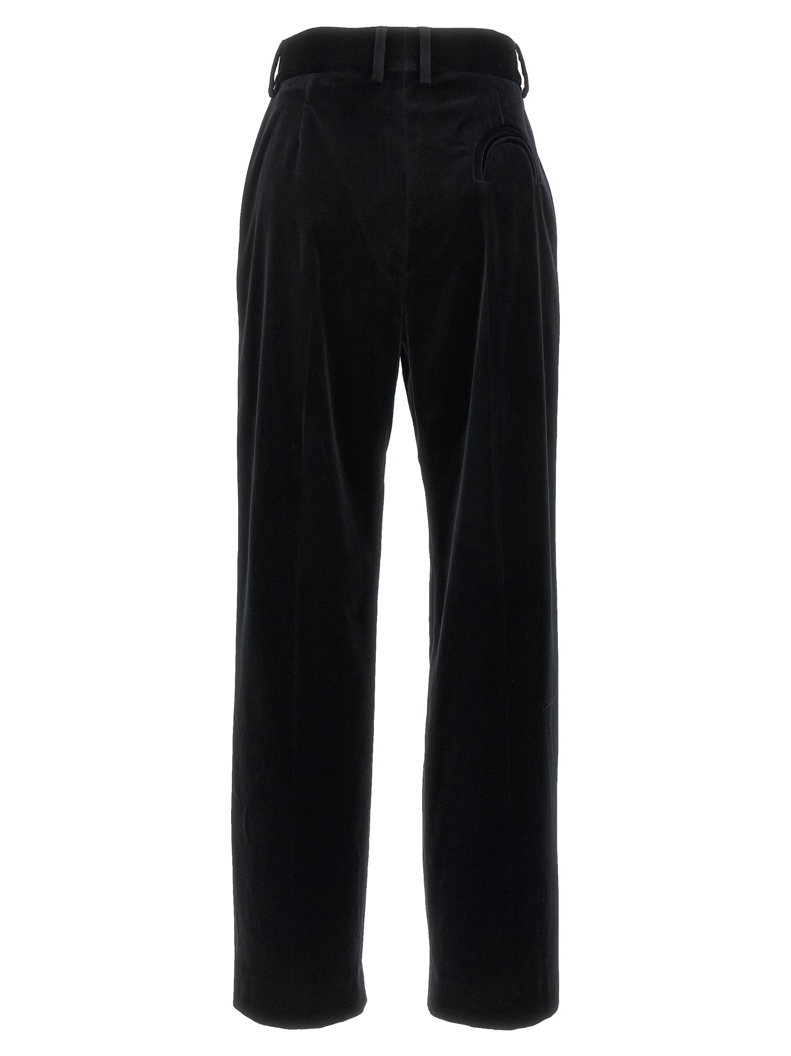 Blazé Milano Black Cotton Dress Women's Pants