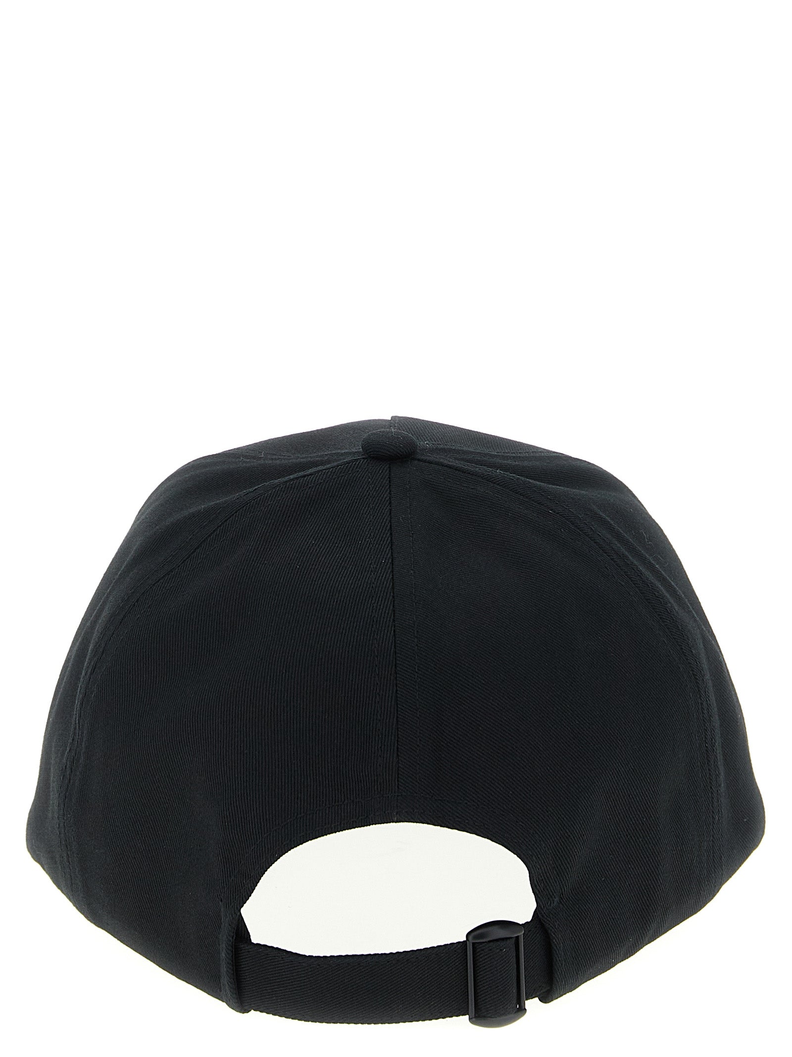 Moncler Black Cotton Cap (Baseball Men's Hat)