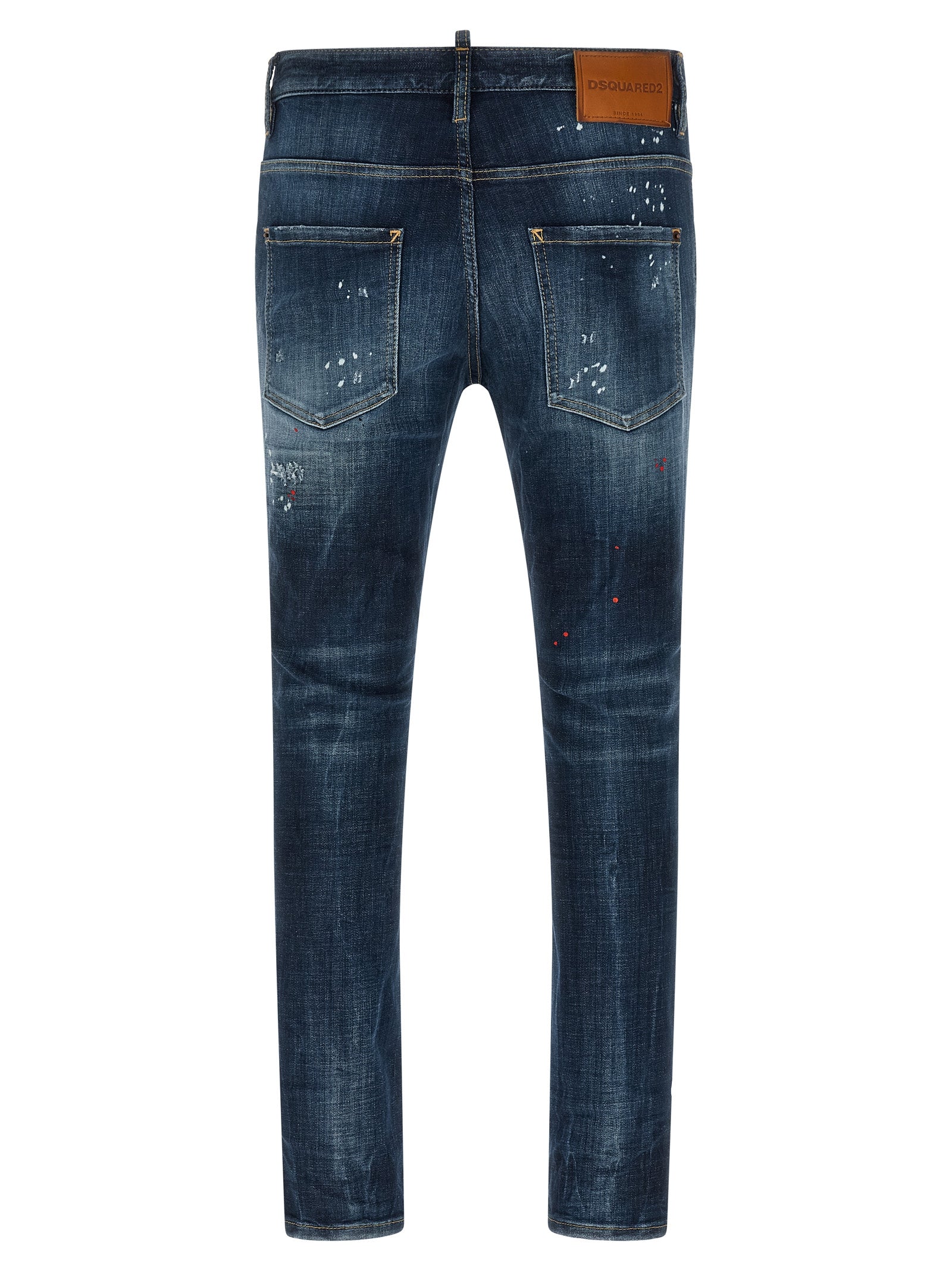 Dsquared² Blue Cotton Jeans Men's Denim