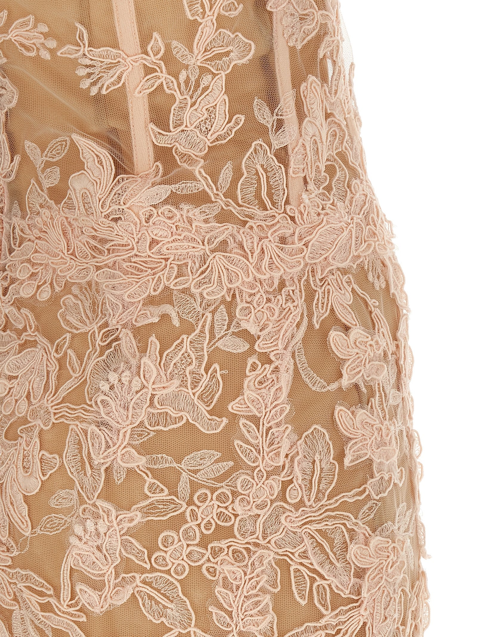 Ermanno Scervino Multicolor Polyester Midi Women's Dress