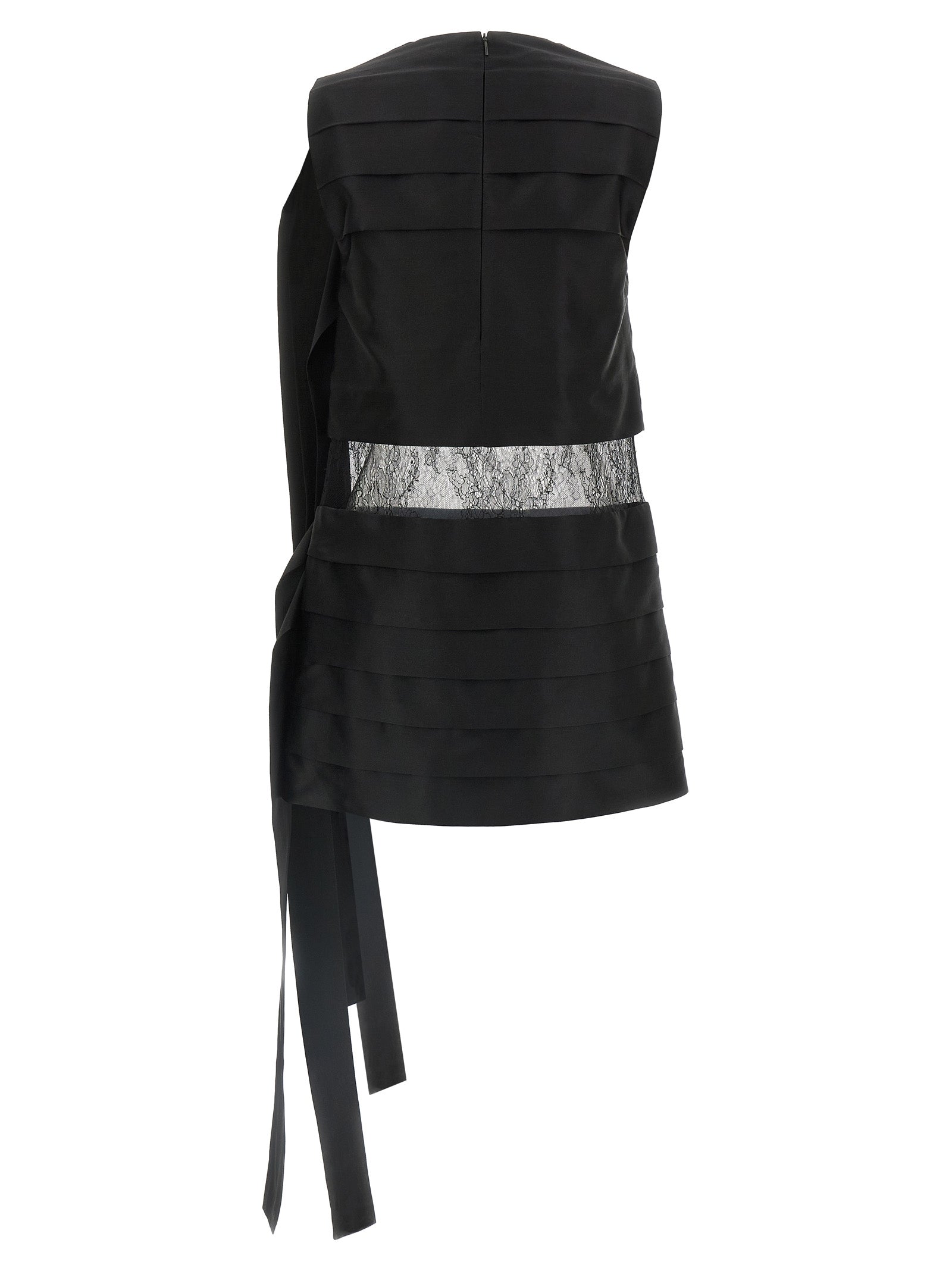 Ferragamo Black Silk Short Women's Dress